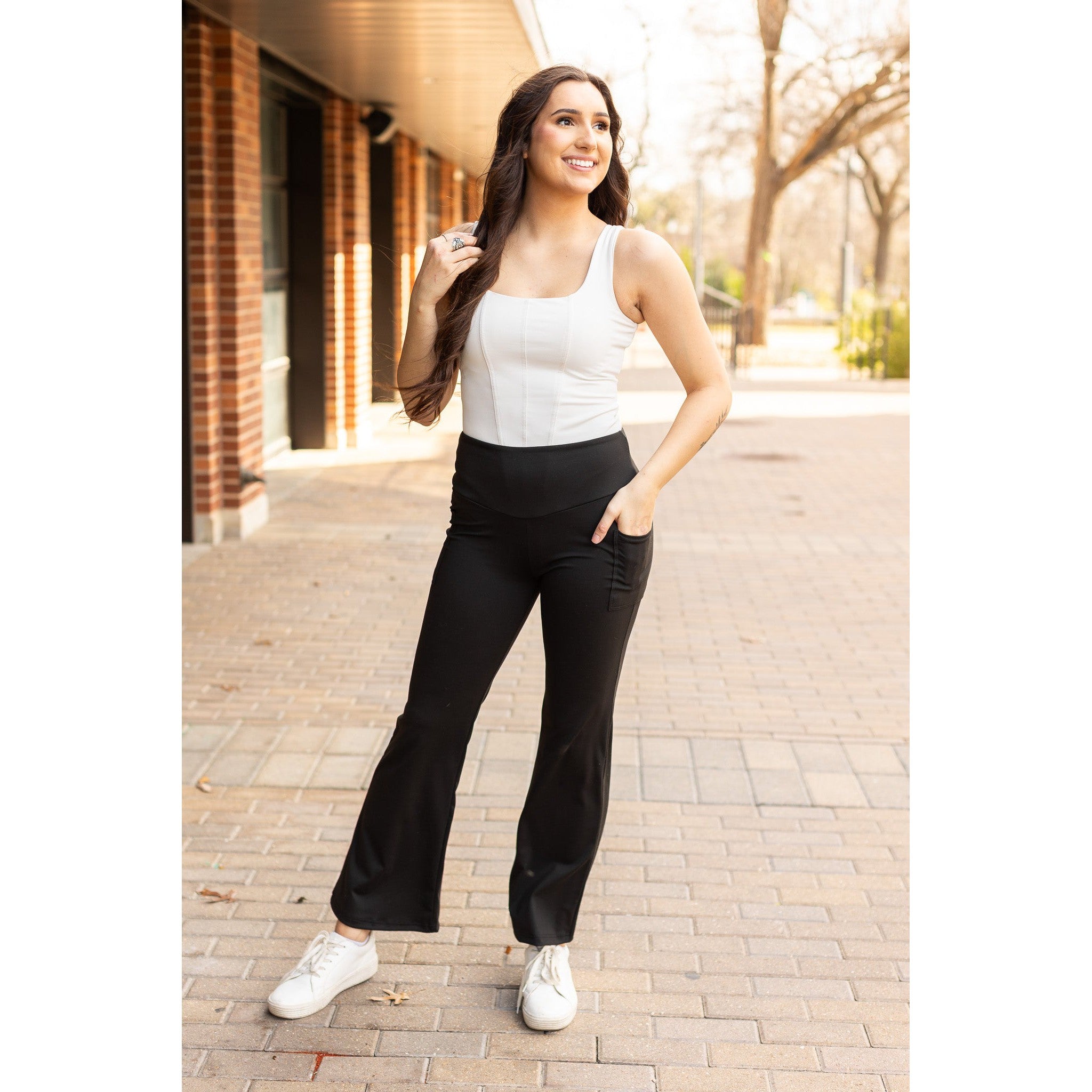 Madeline - Tummy Control Bootcut Leggings