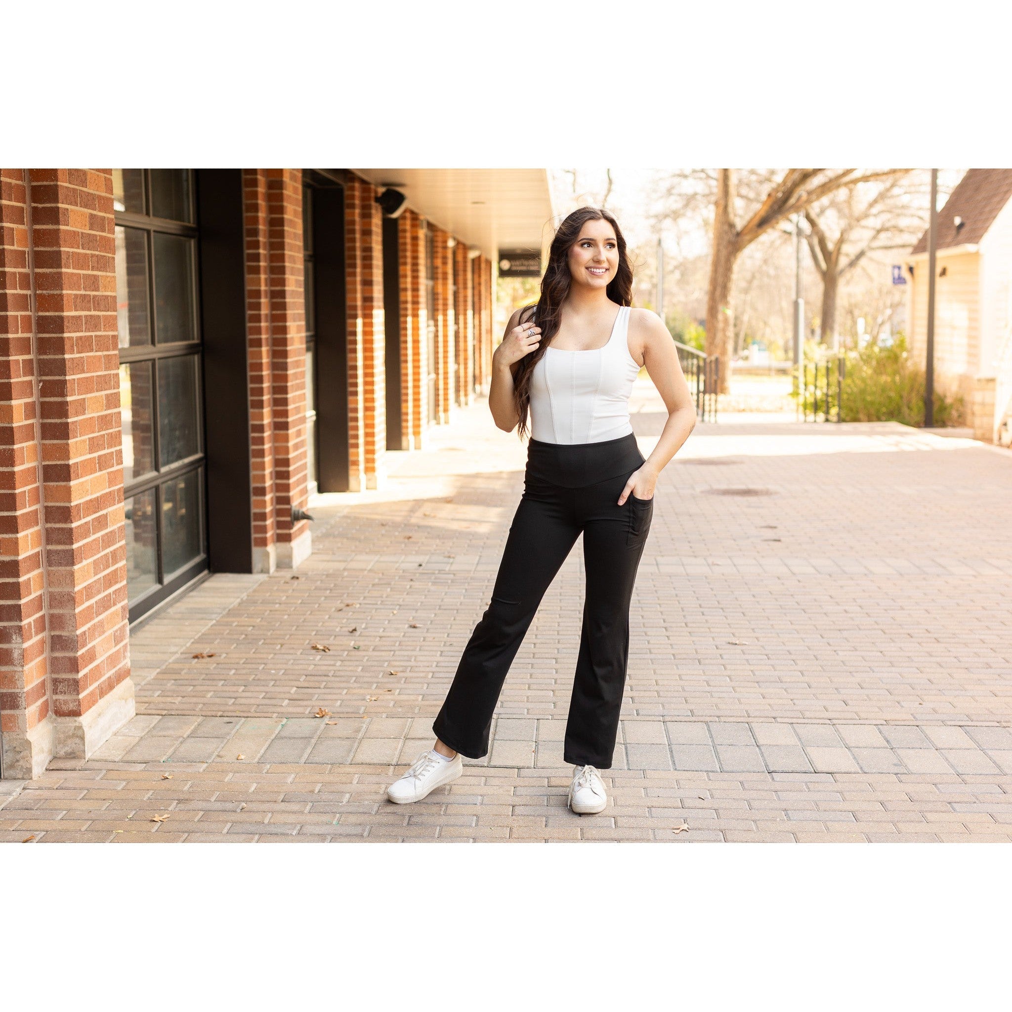 Madeline - Tummy Control Bootcut Leggings