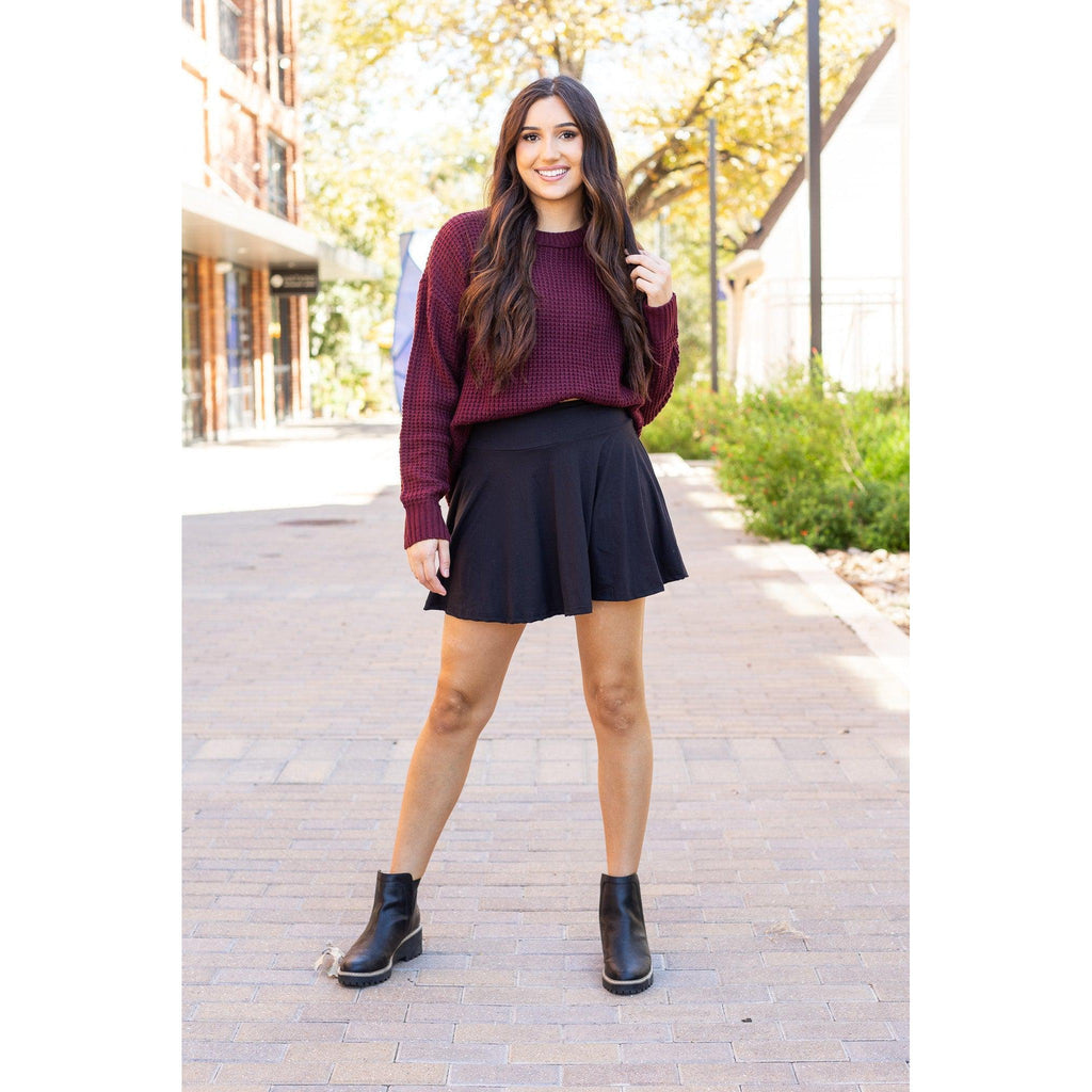 Brielle Black Skort*