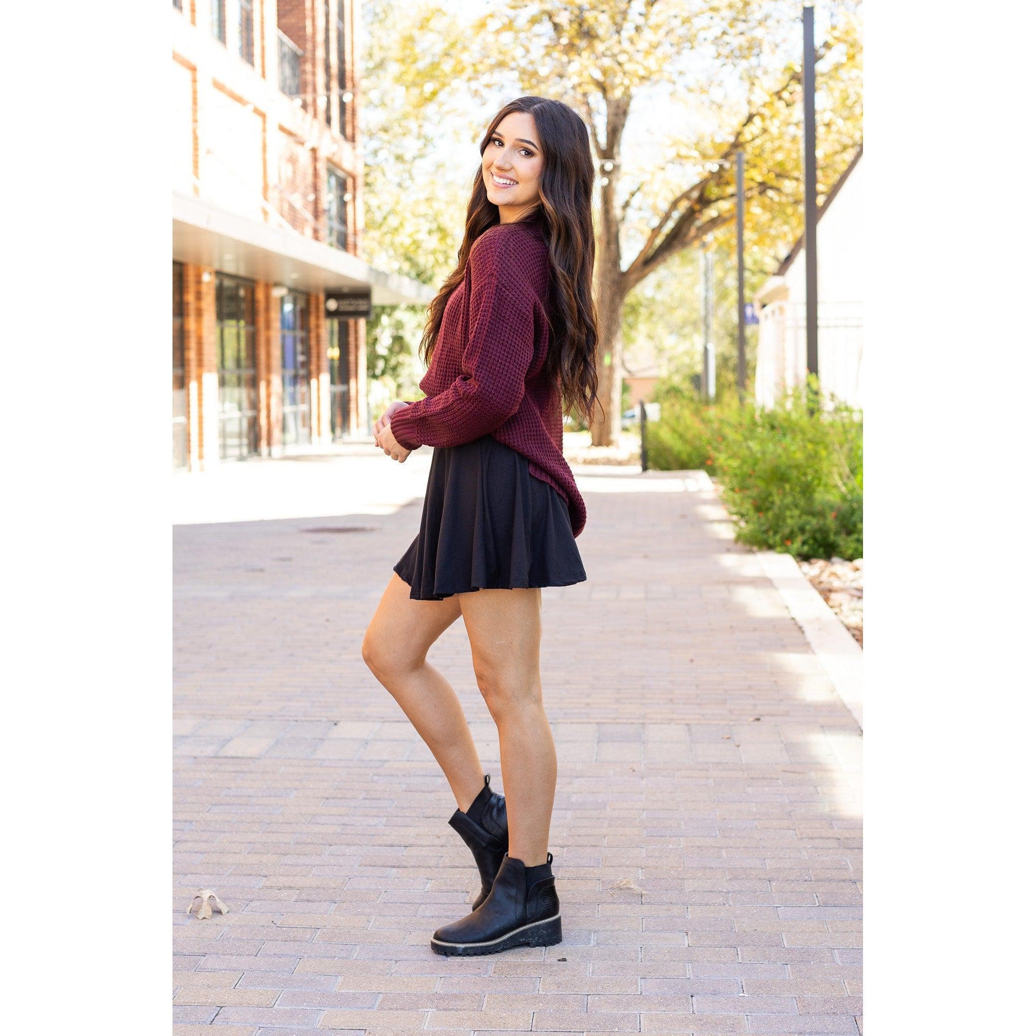 Brielle Black Skort*