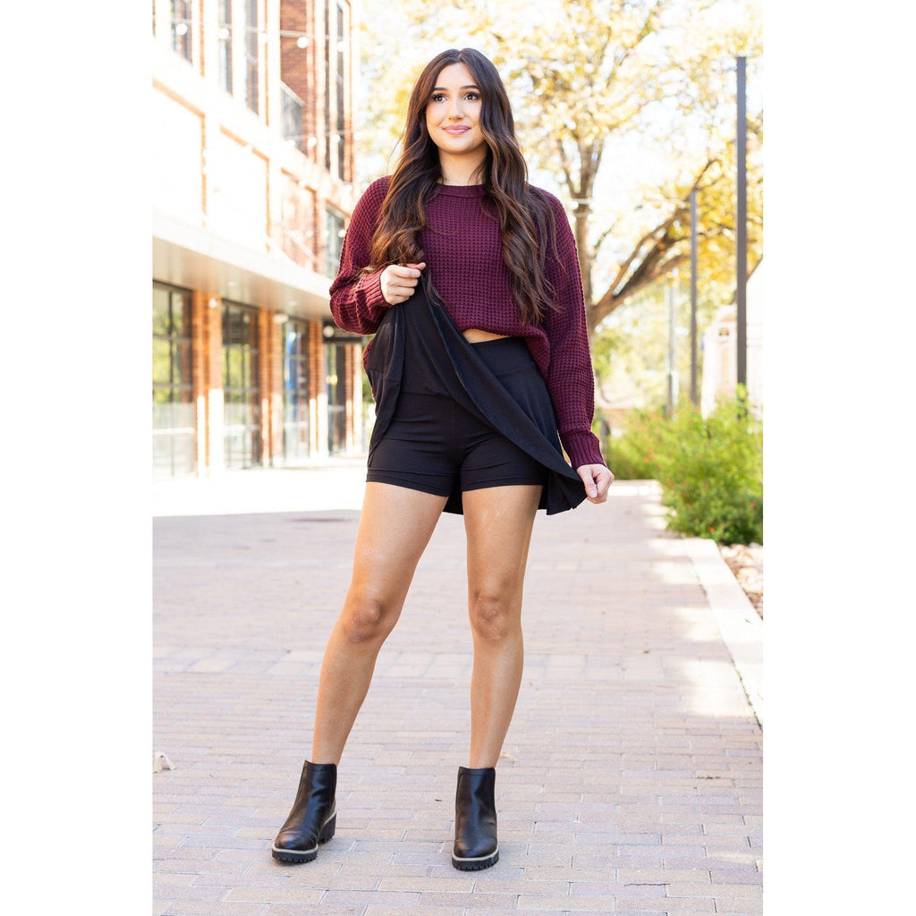 Brielle Black Skort*
