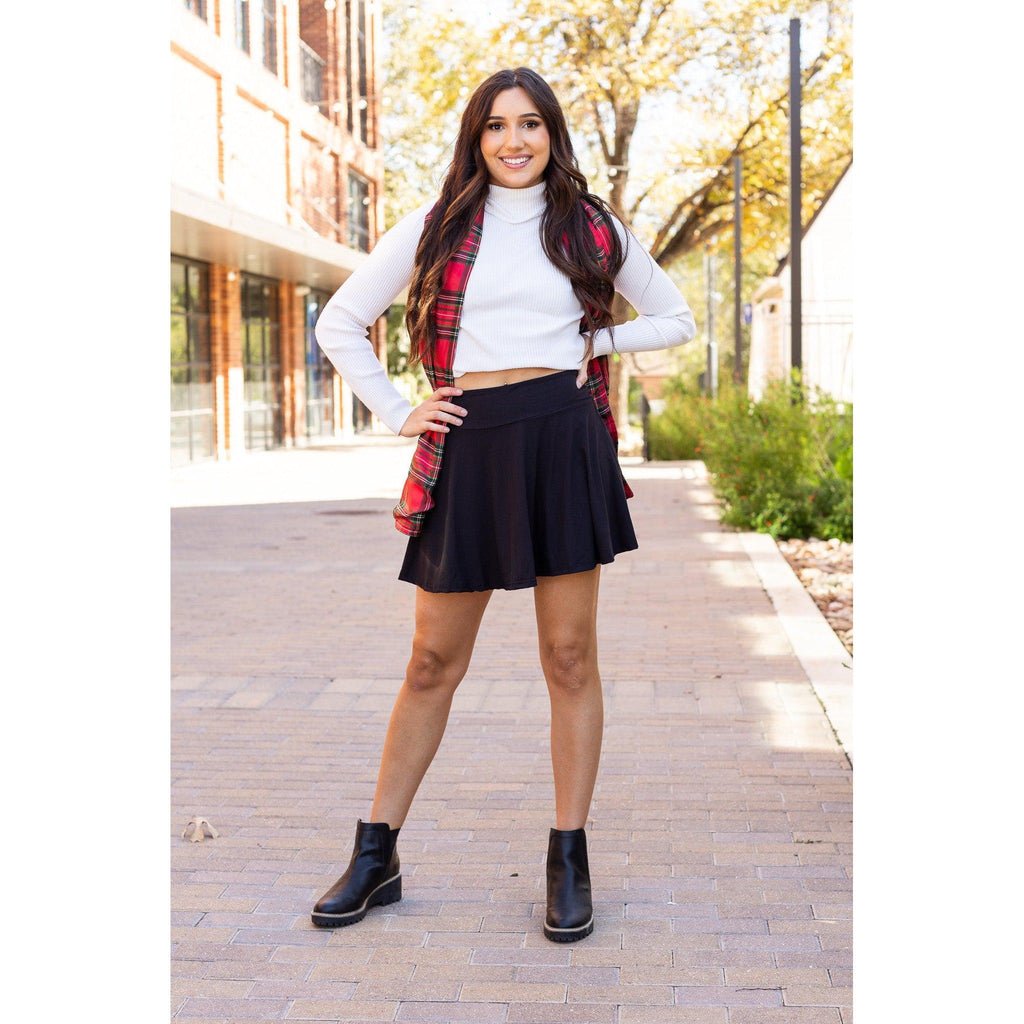 Brielle Black Skort*