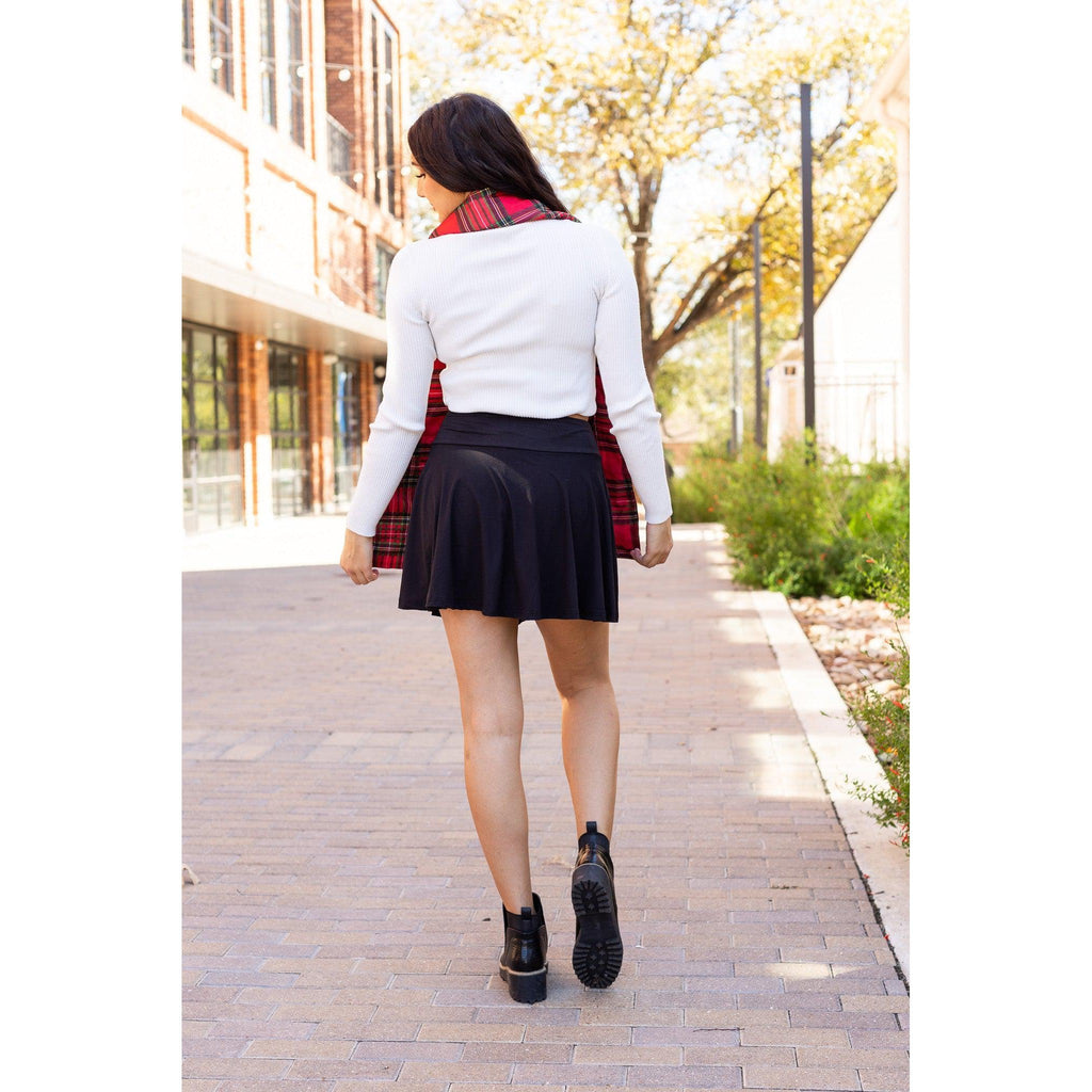 Brielle Black Skort*