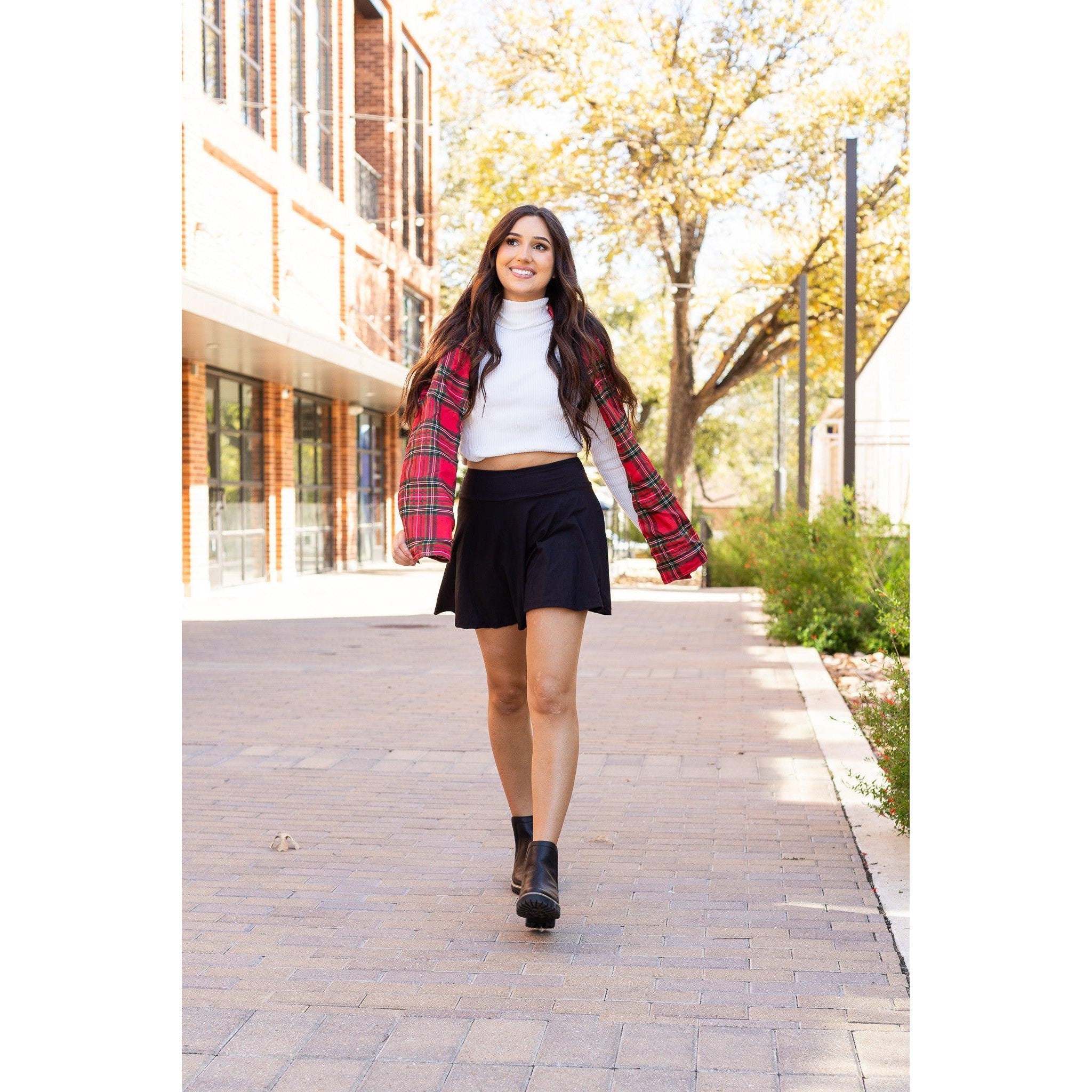 Brielle Black Skort*