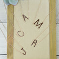 Large Letter / Initial Necklace Rose Gold