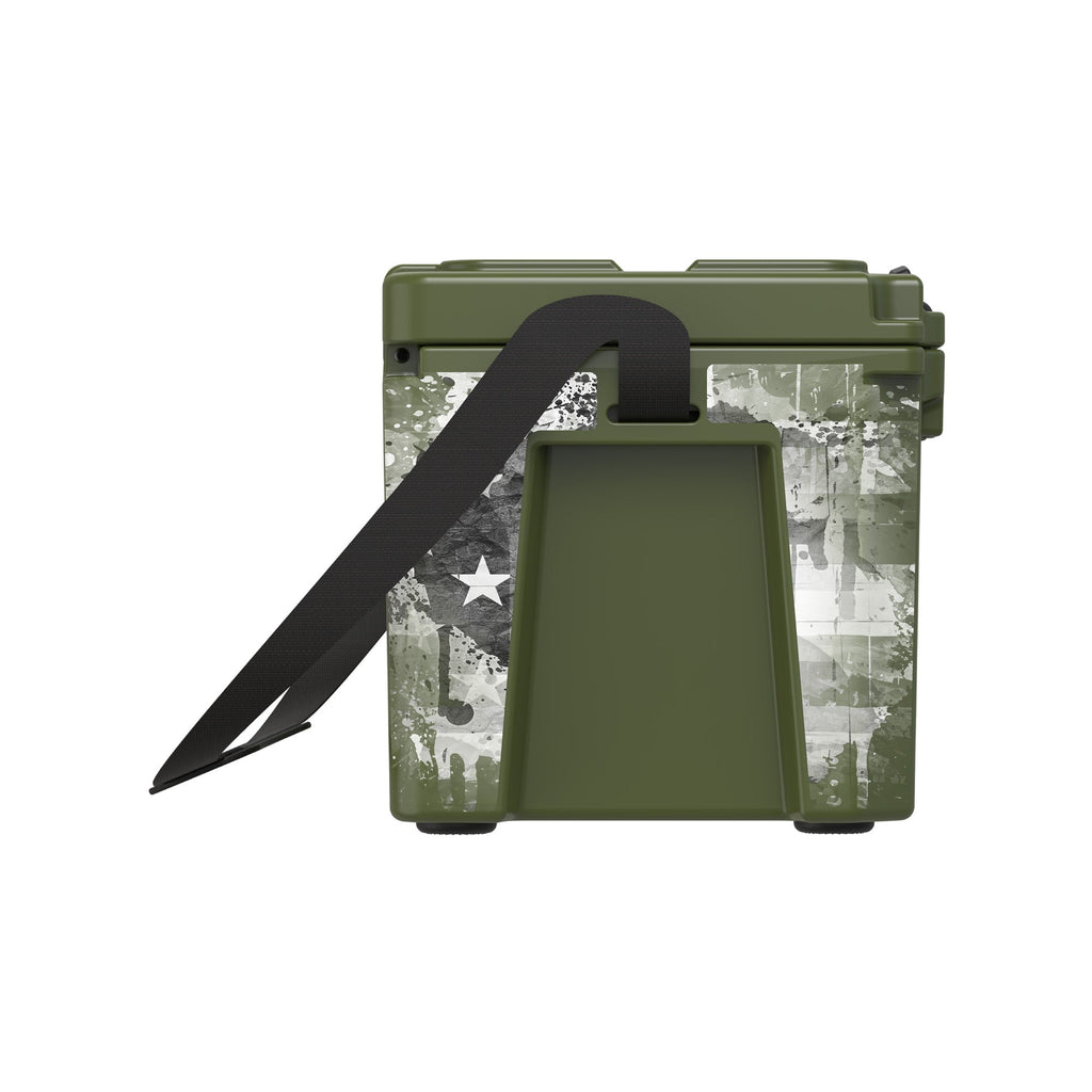 American Flag Hard Cooler