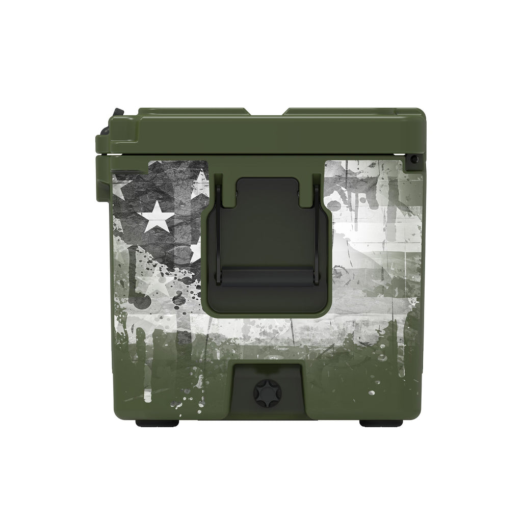 American Flag Hard Cooler
