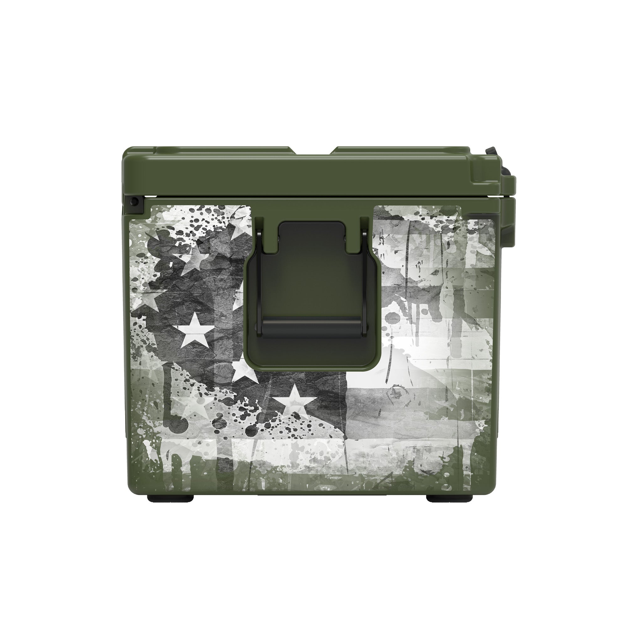 American Flag Hard Cooler