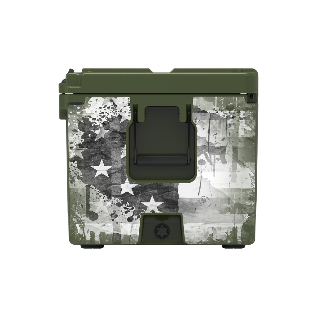American Flag Hard Cooler