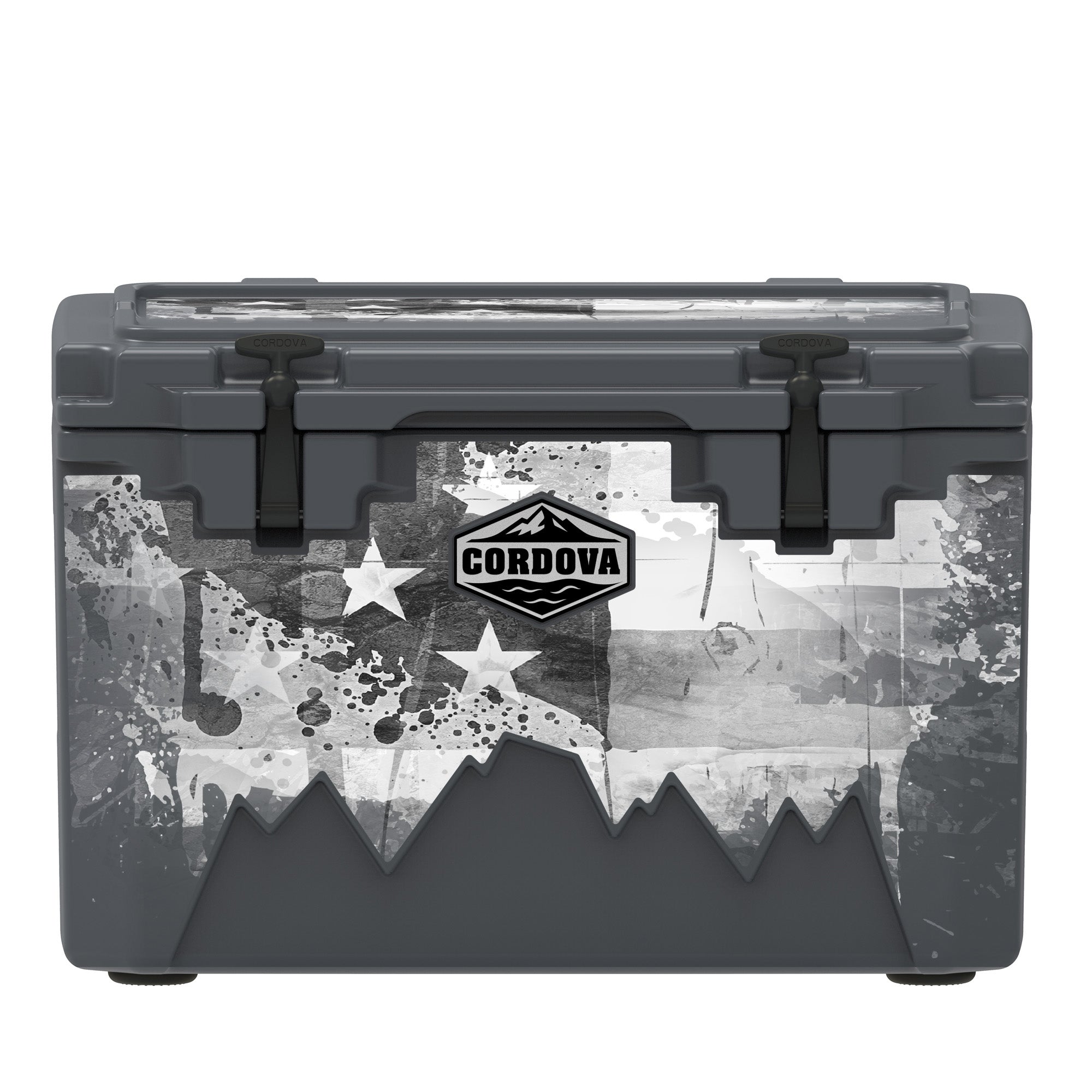 American Flag Hard Cooler