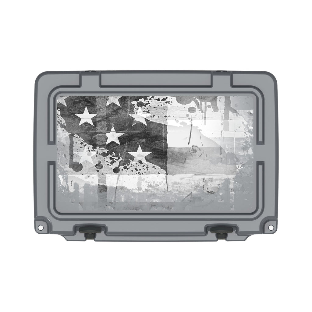 American Flag Hard Cooler