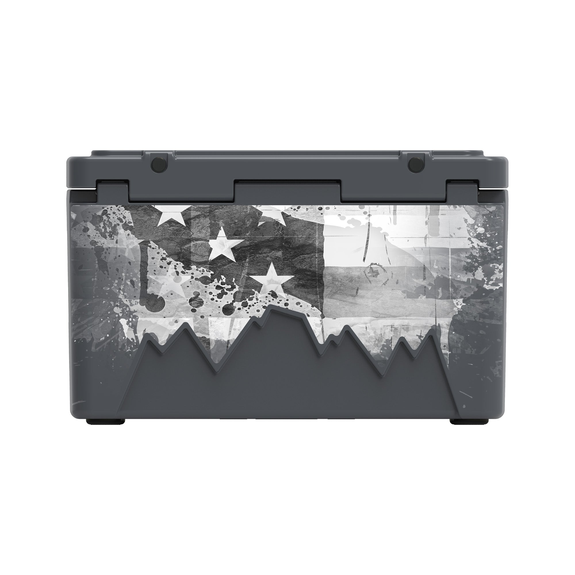 American Flag Hard Cooler