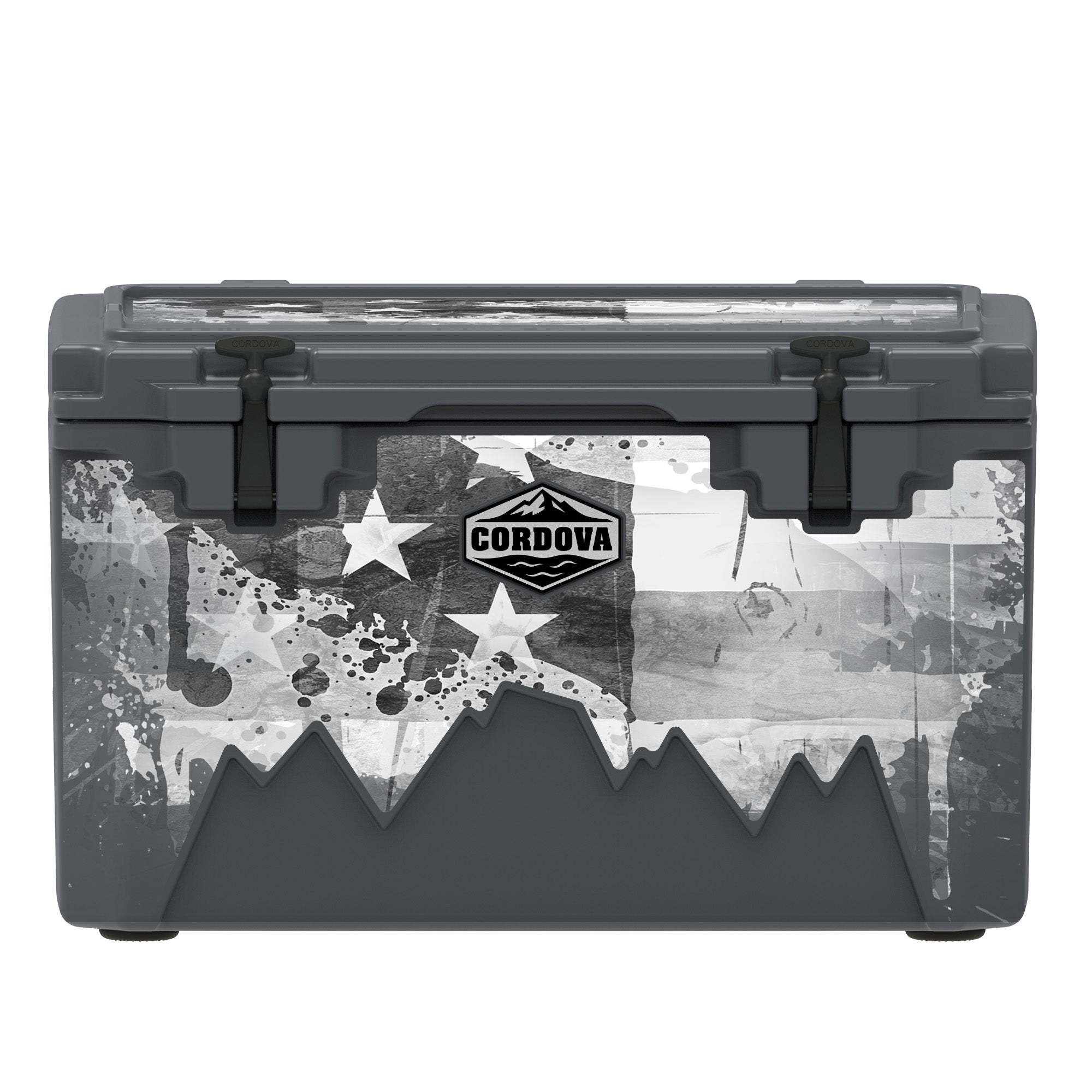American Flag Hard Cooler