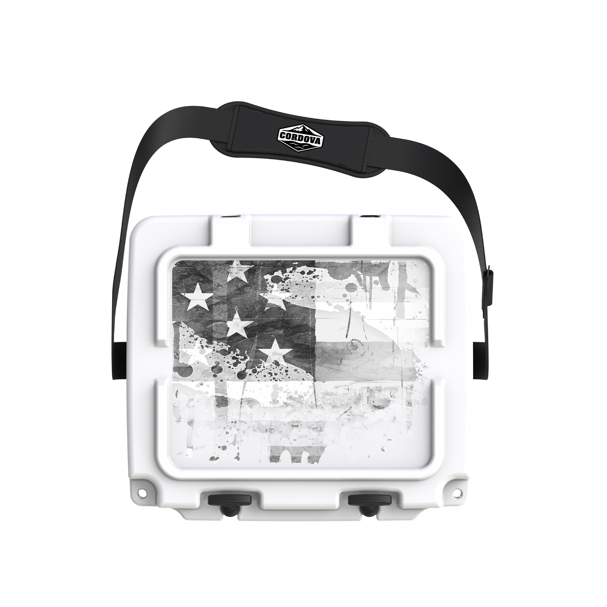 American Flag Hard Cooler