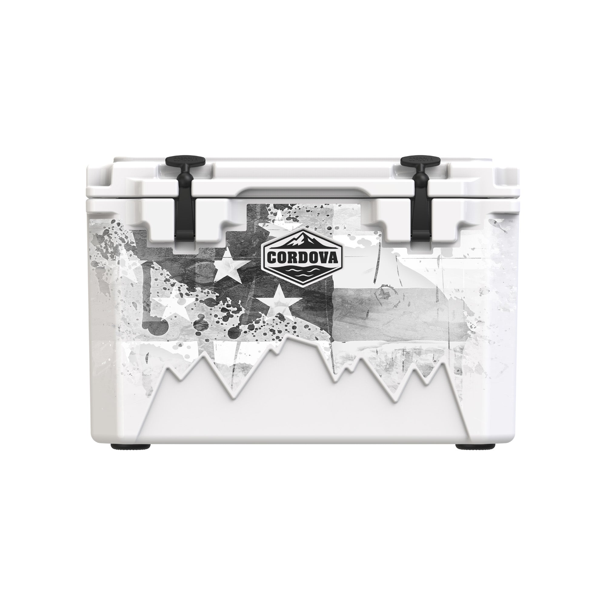 American Flag Hard Cooler
