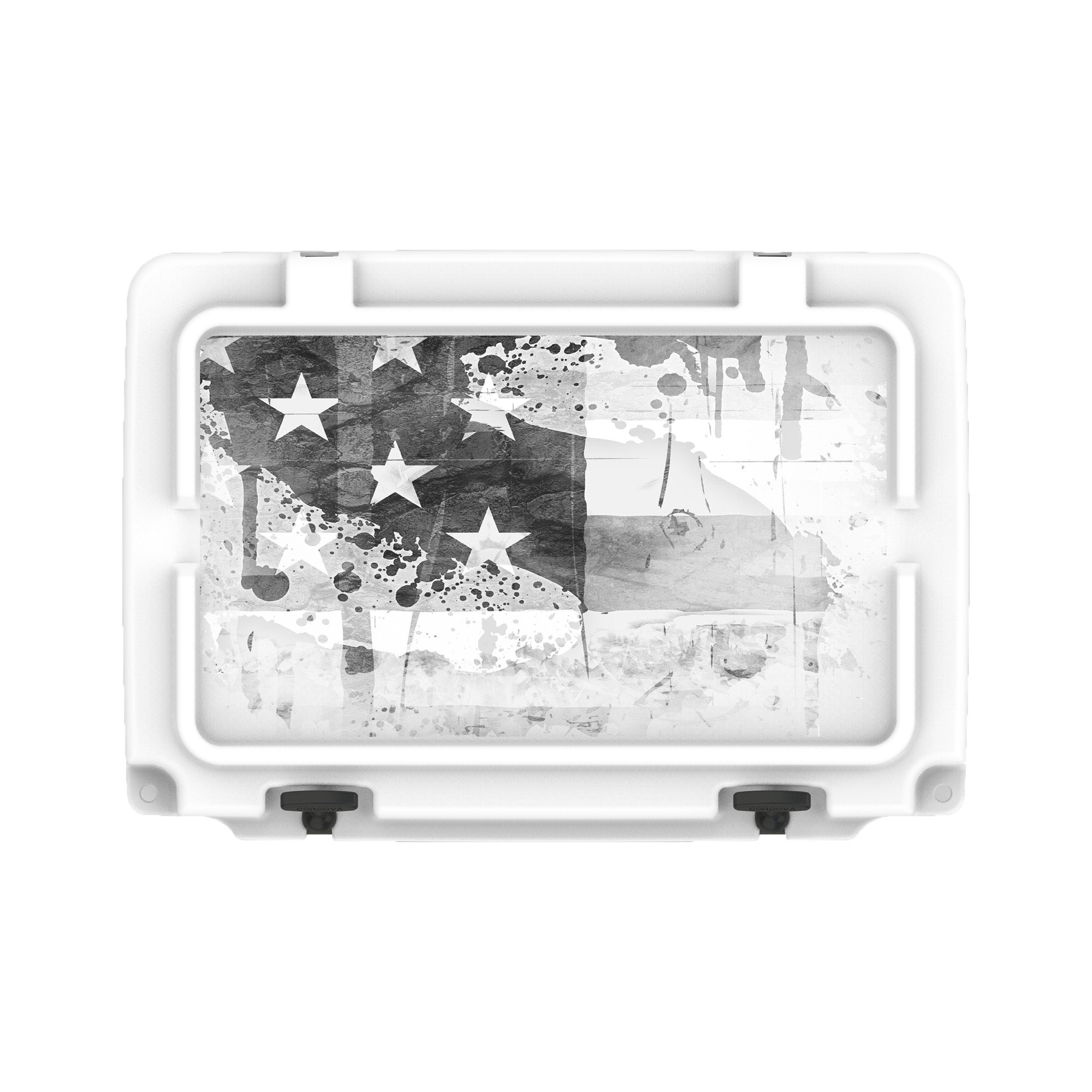 American Flag Hard Cooler