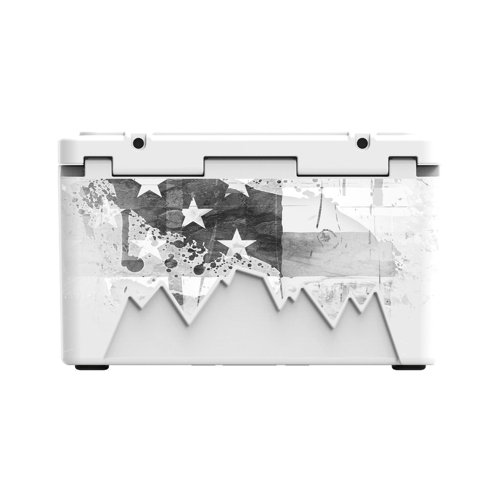 American Flag Hard Cooler