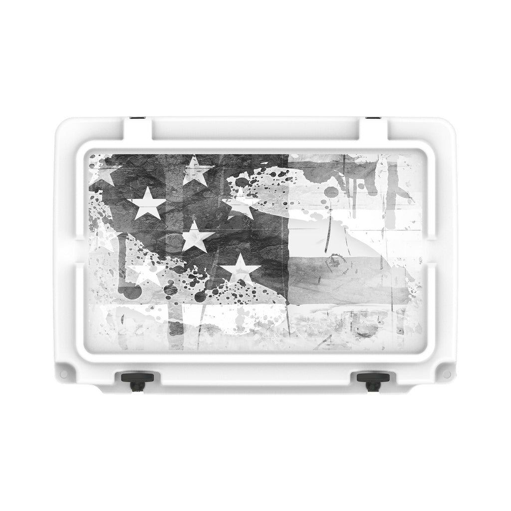 American Flag Hard Cooler