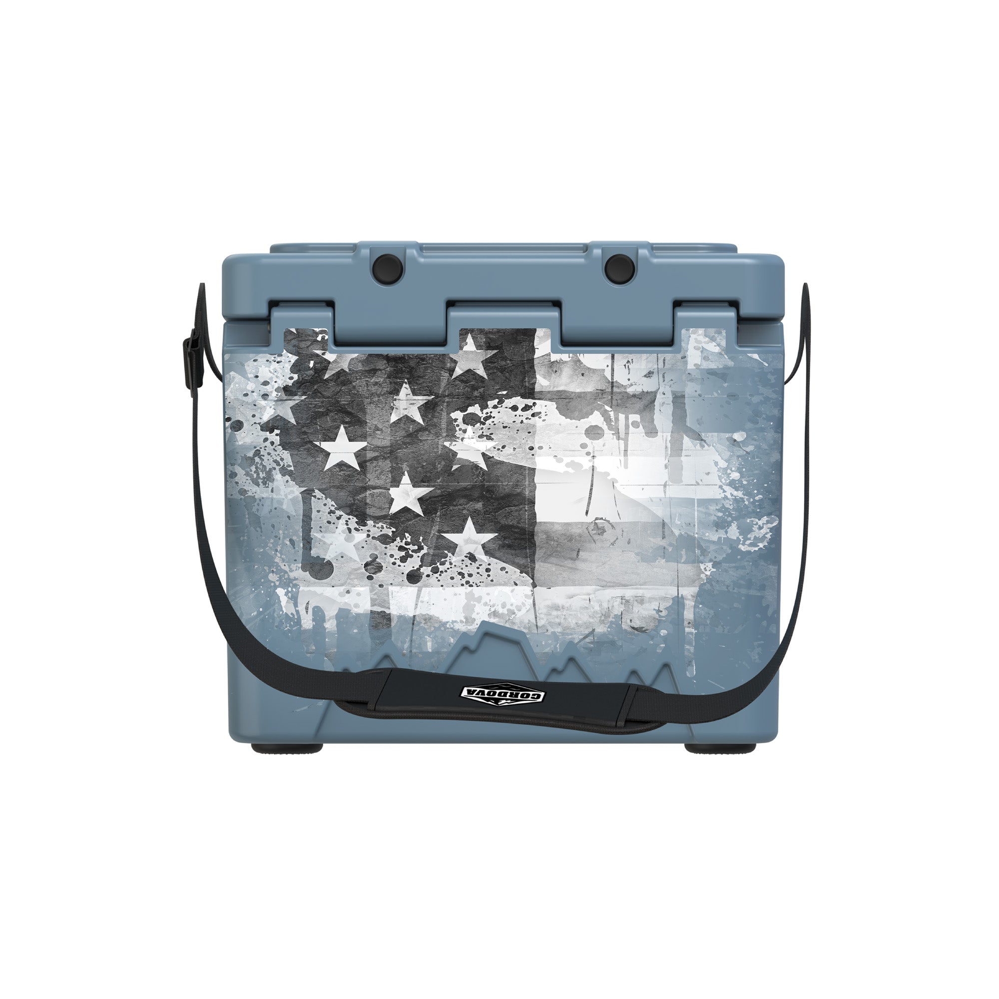 American Flag Hard Cooler