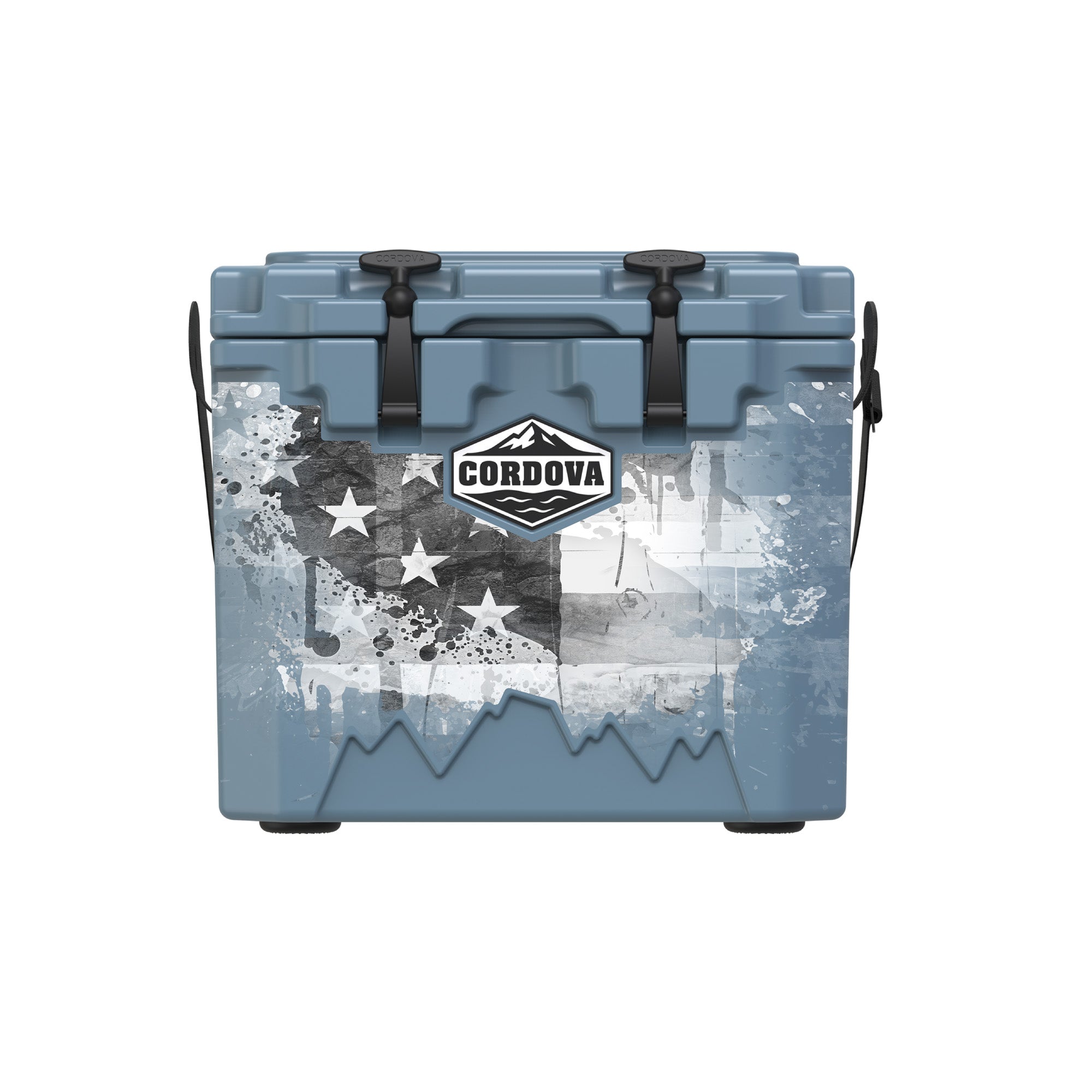 American Flag Hard Cooler