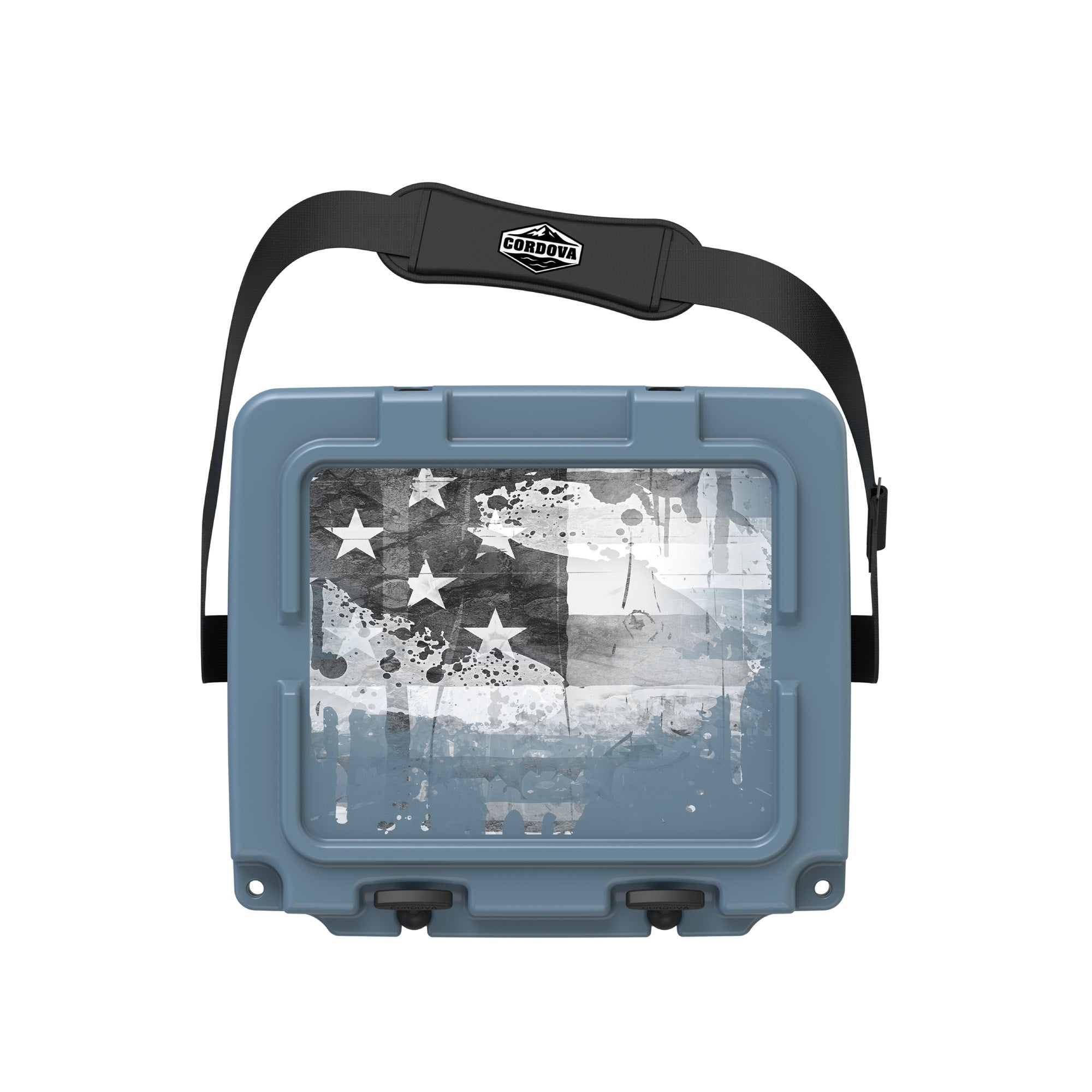 American Flag Hard Cooler
