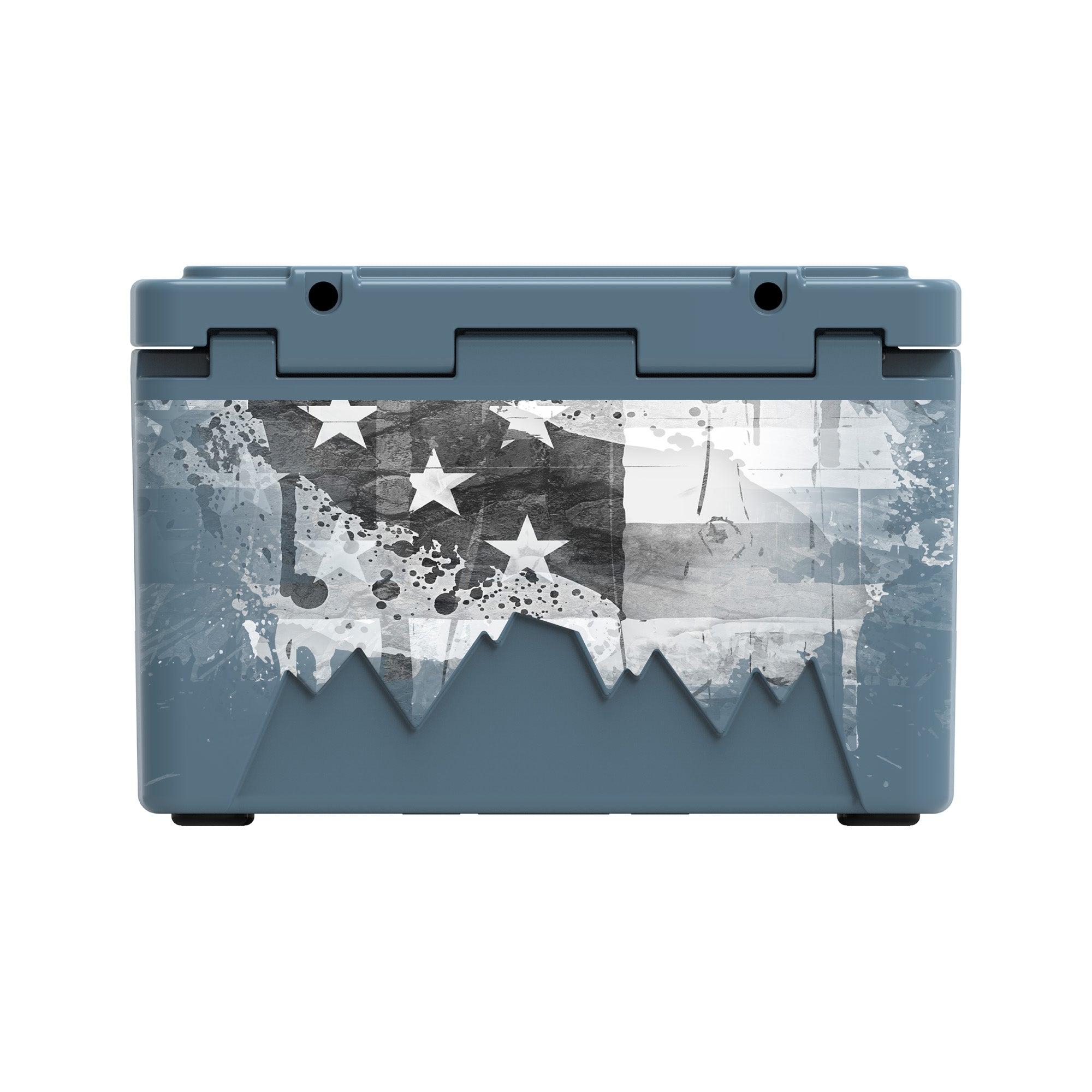American Flag Hard Cooler