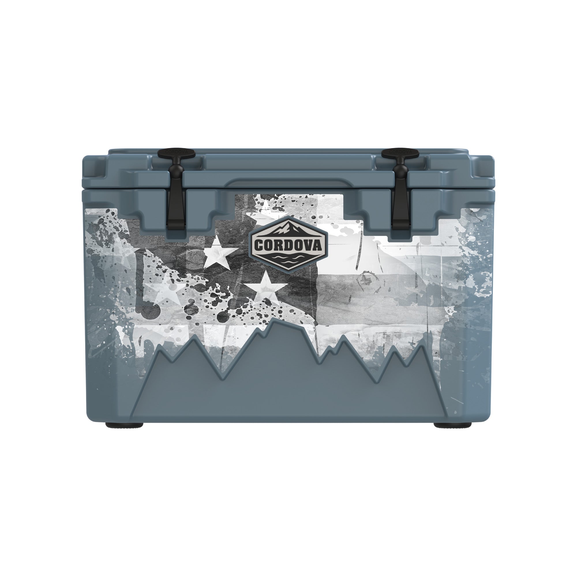 American Flag Hard Cooler
