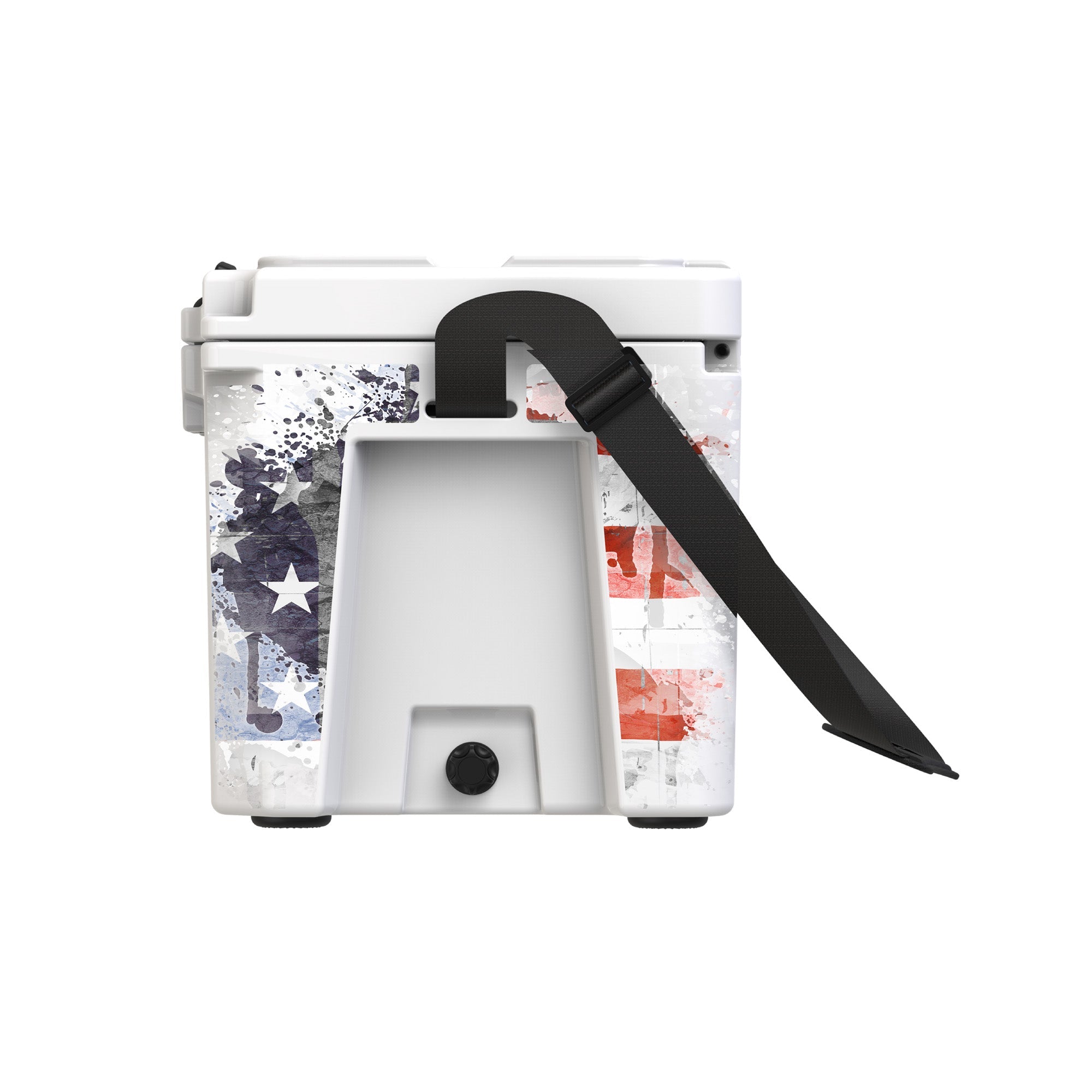 American Flag Hard Cooler