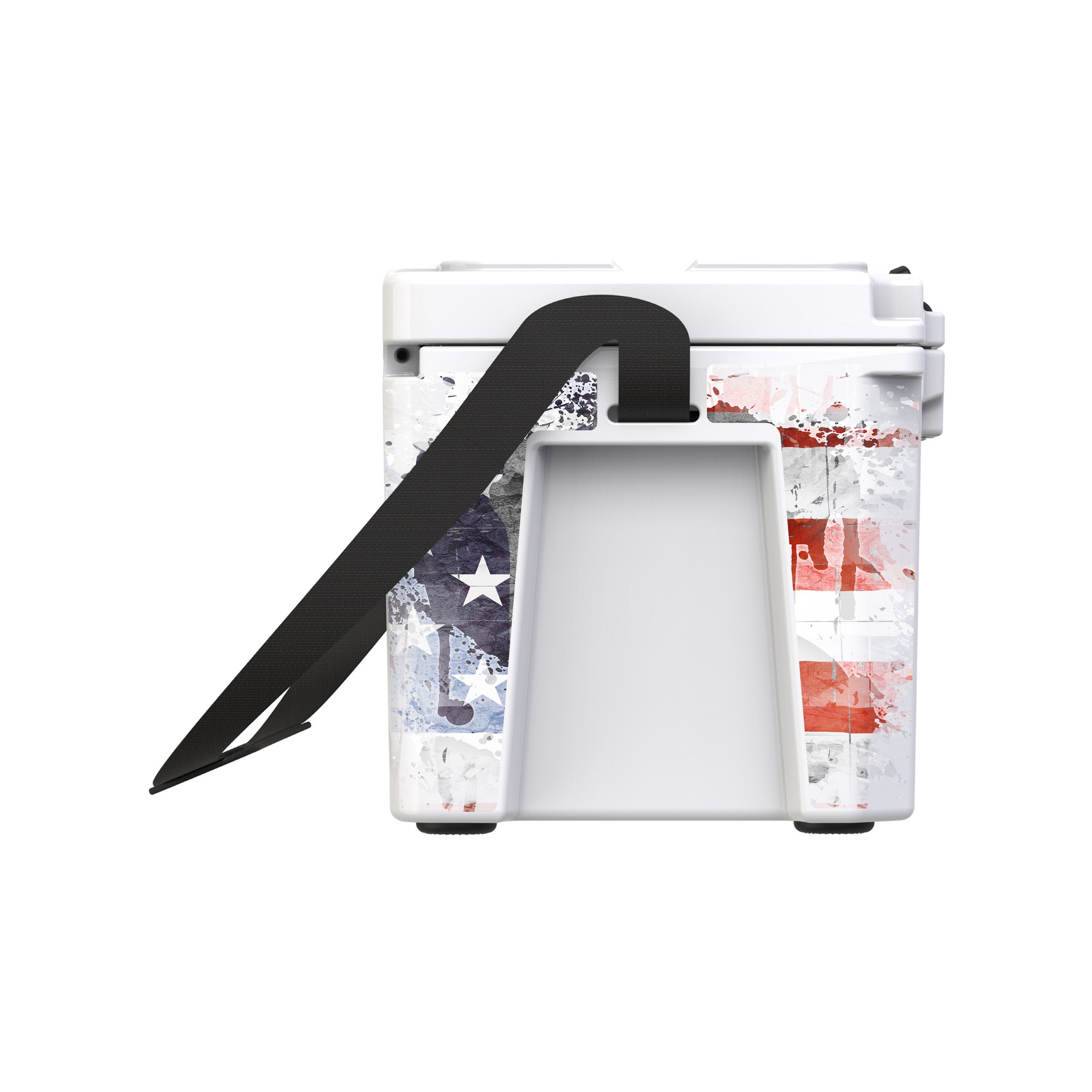 American Flag Hard Cooler