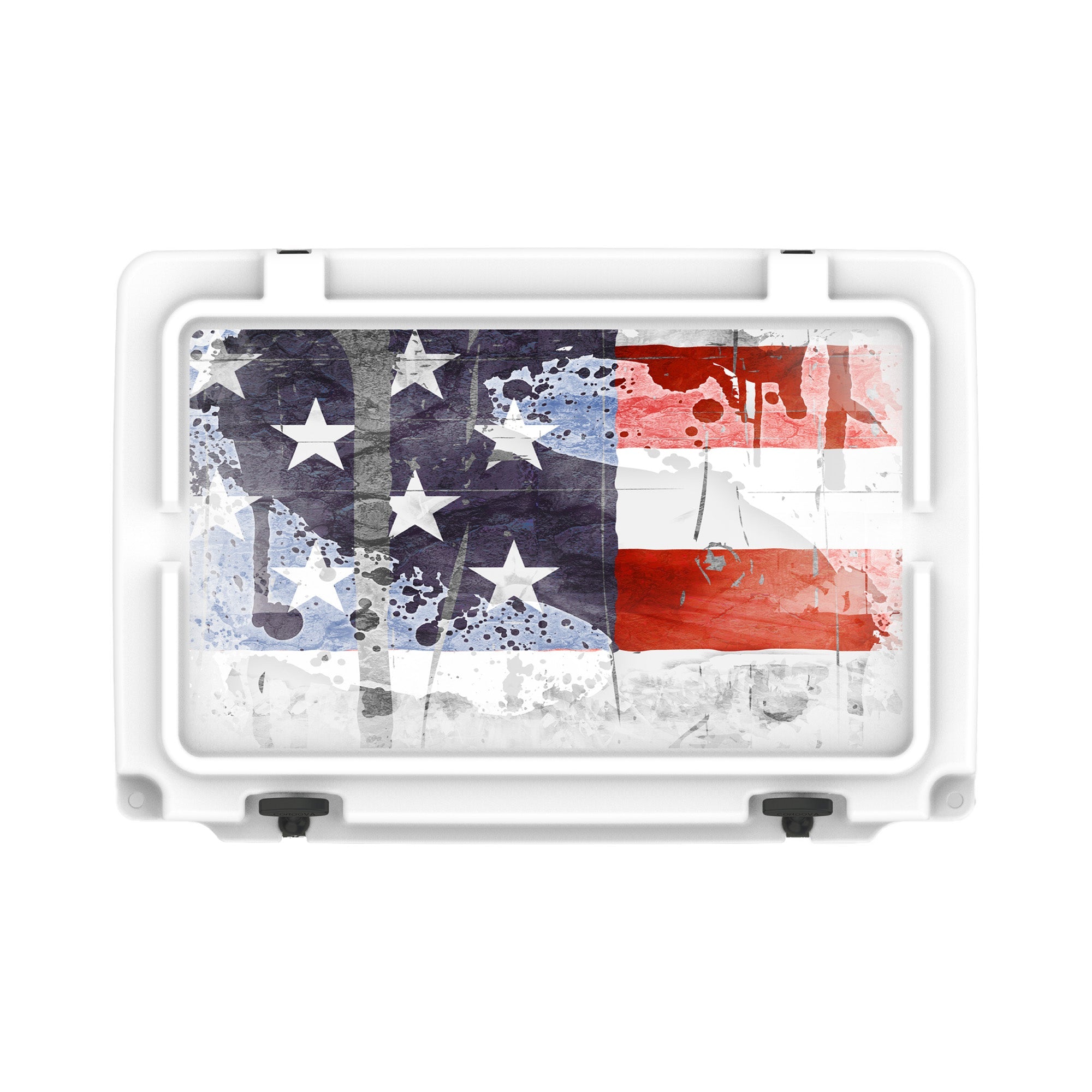 American Flag Hard Cooler