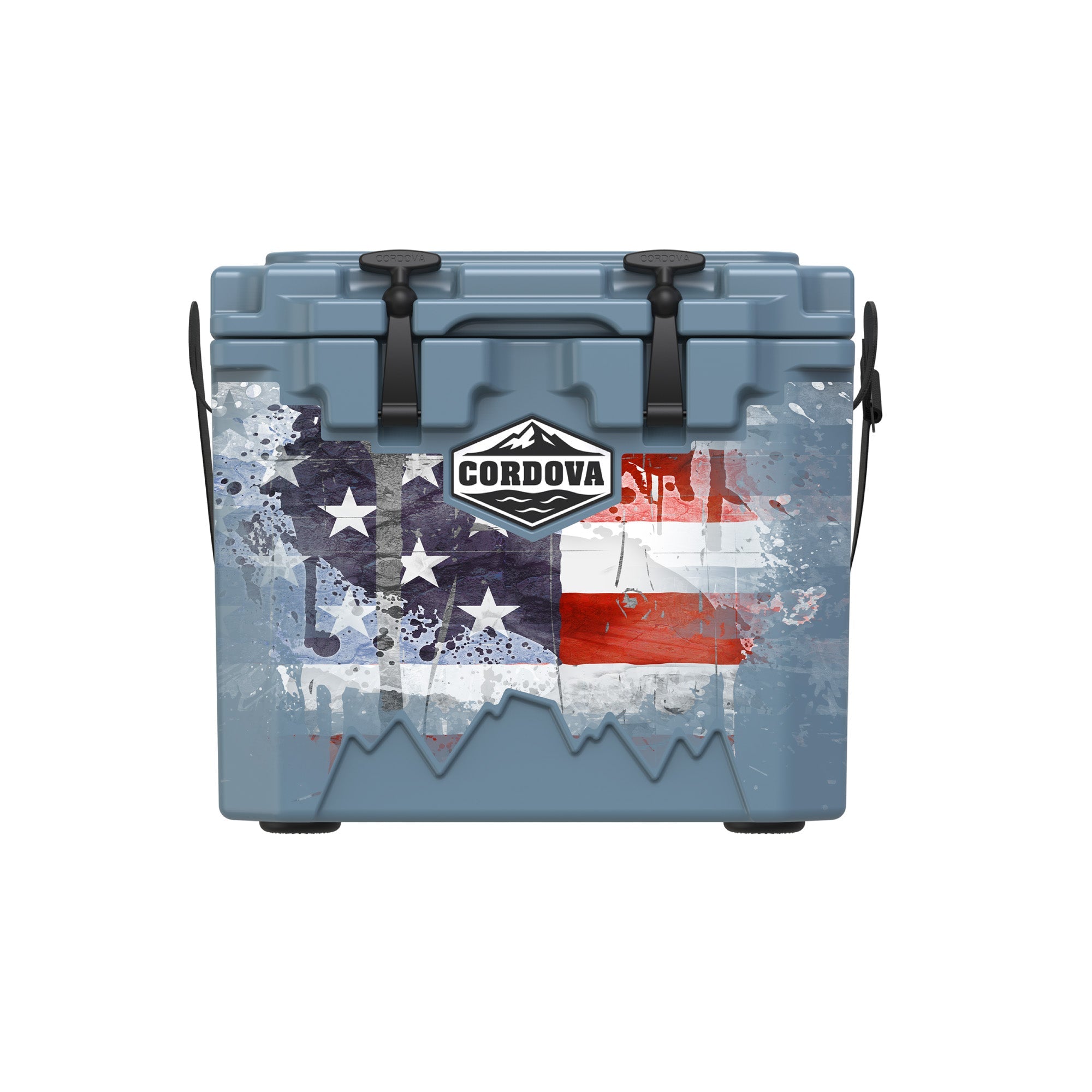 American Flag Hard Cooler
