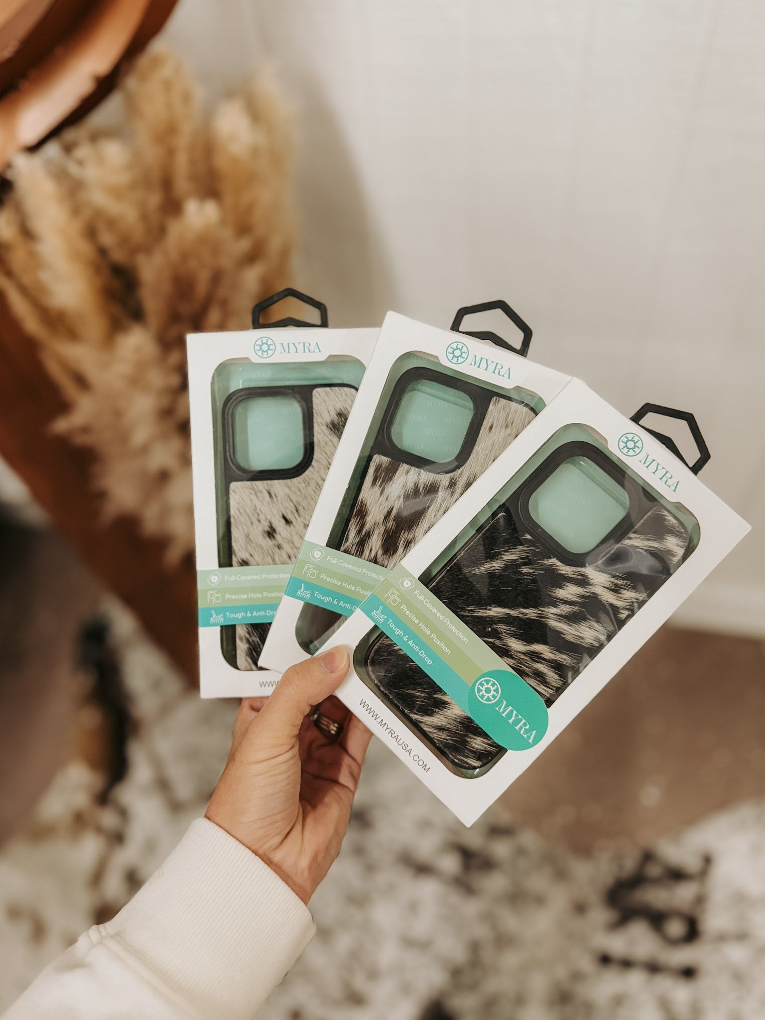 Cowhide iPhone Case
