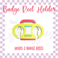 3D Printed Badge Reel Holder - Boombox