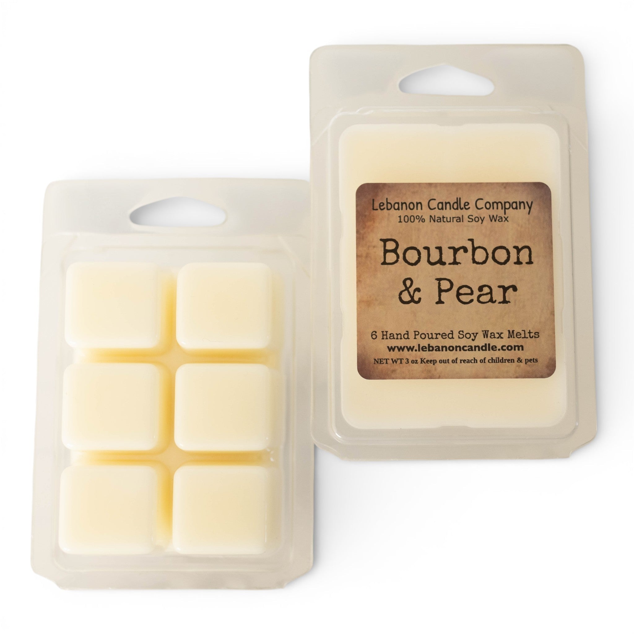 Bourbon & Pear Wax Melt