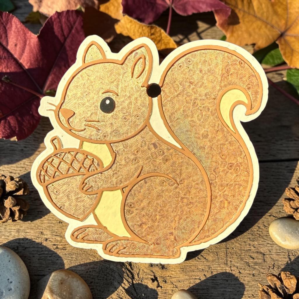 Fall Squirrel Freshie