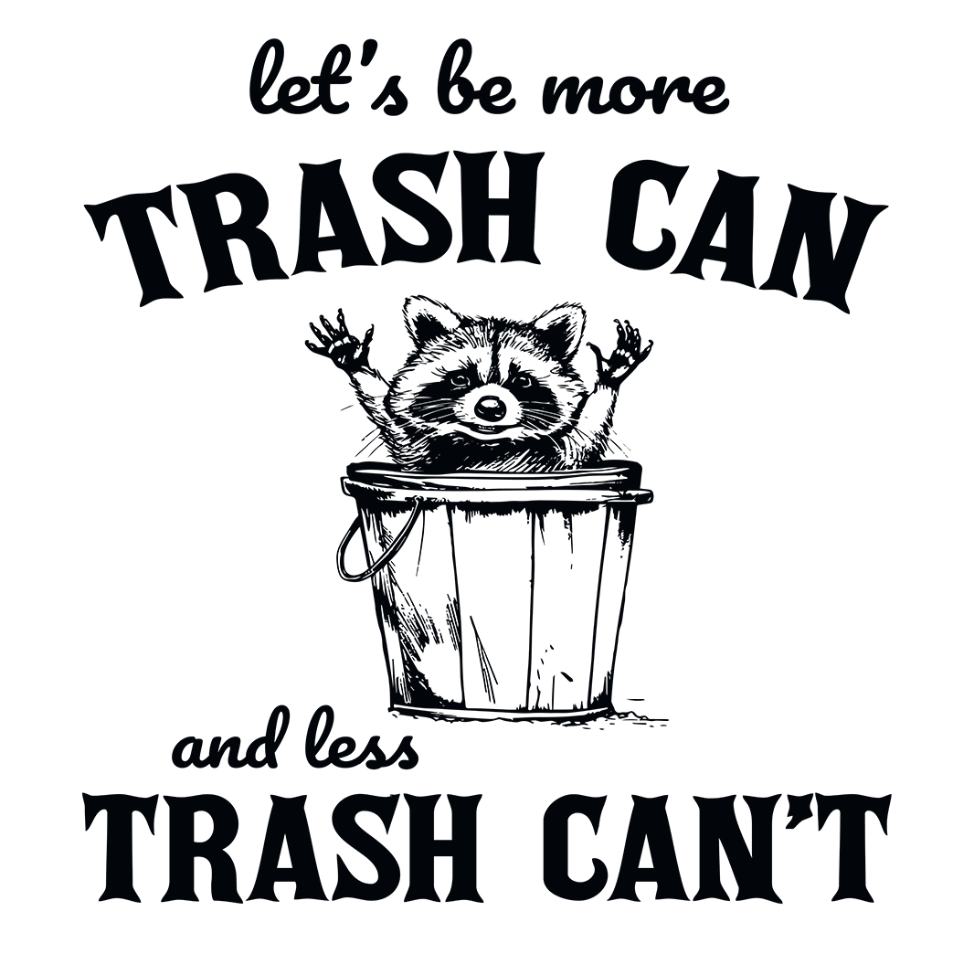 Trash Panda Raccoon Glass Cup, Mug & Tumbler with Lid and Straw