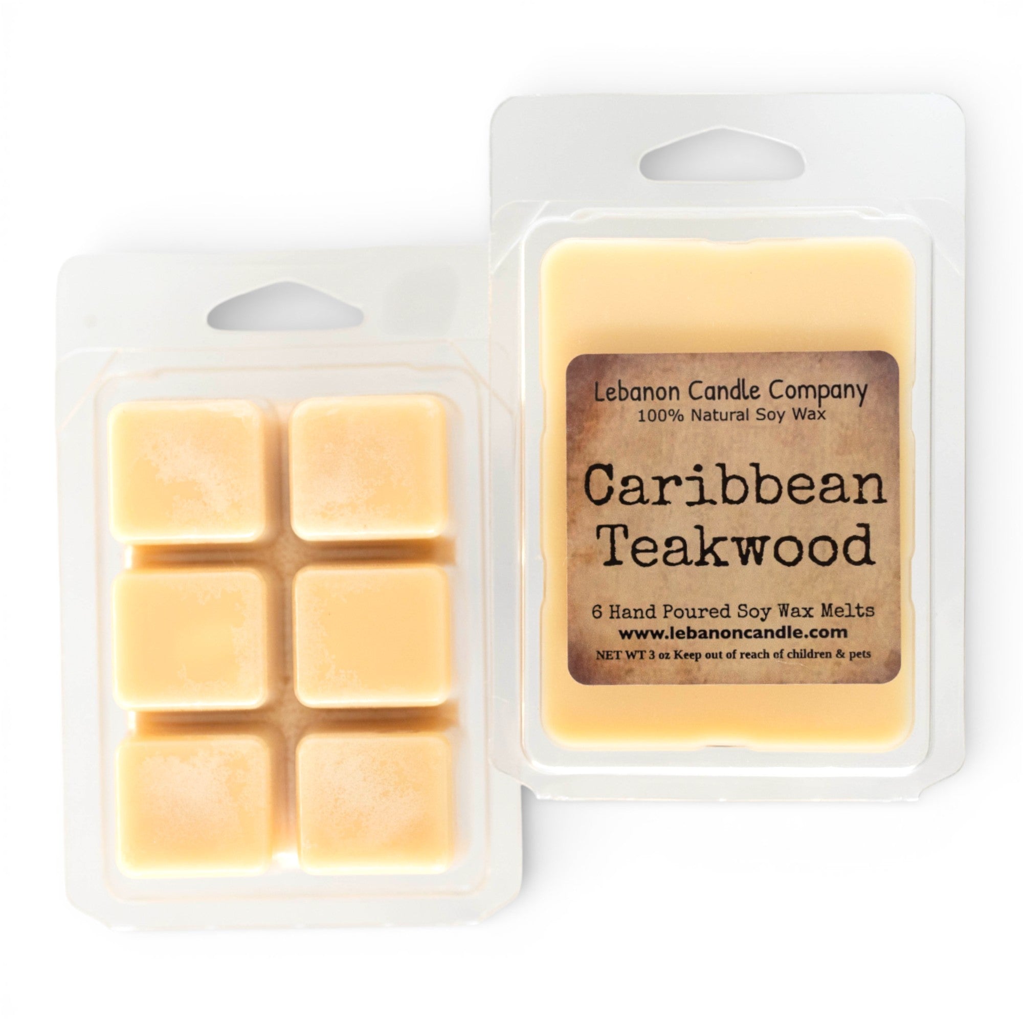 Caribbean Teakwood Wax Melt
