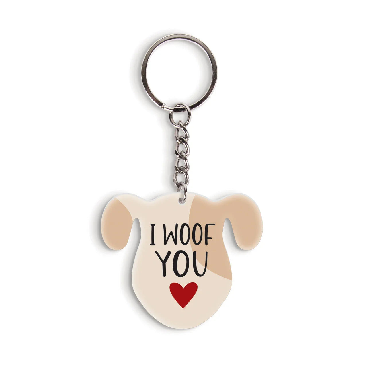 Dog-Themed Acrylic Keychains | 5 Style Options | Rescue Favorite Breed, I Woof You & Puppy Lover