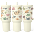 Beige Inspiration Slidemate | Slider Tumbler with Handle 40oz