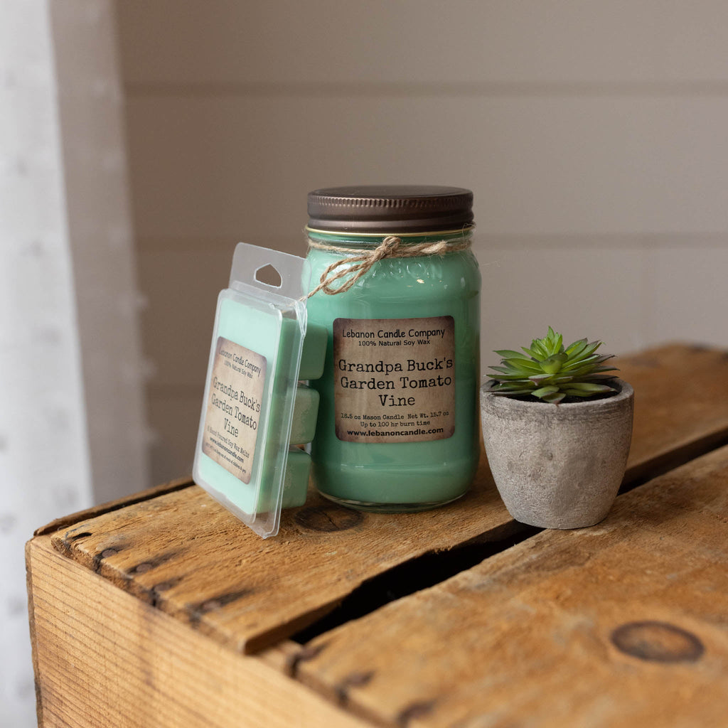 Grandpa Buck's Garden Tomato Vine Wax Melt