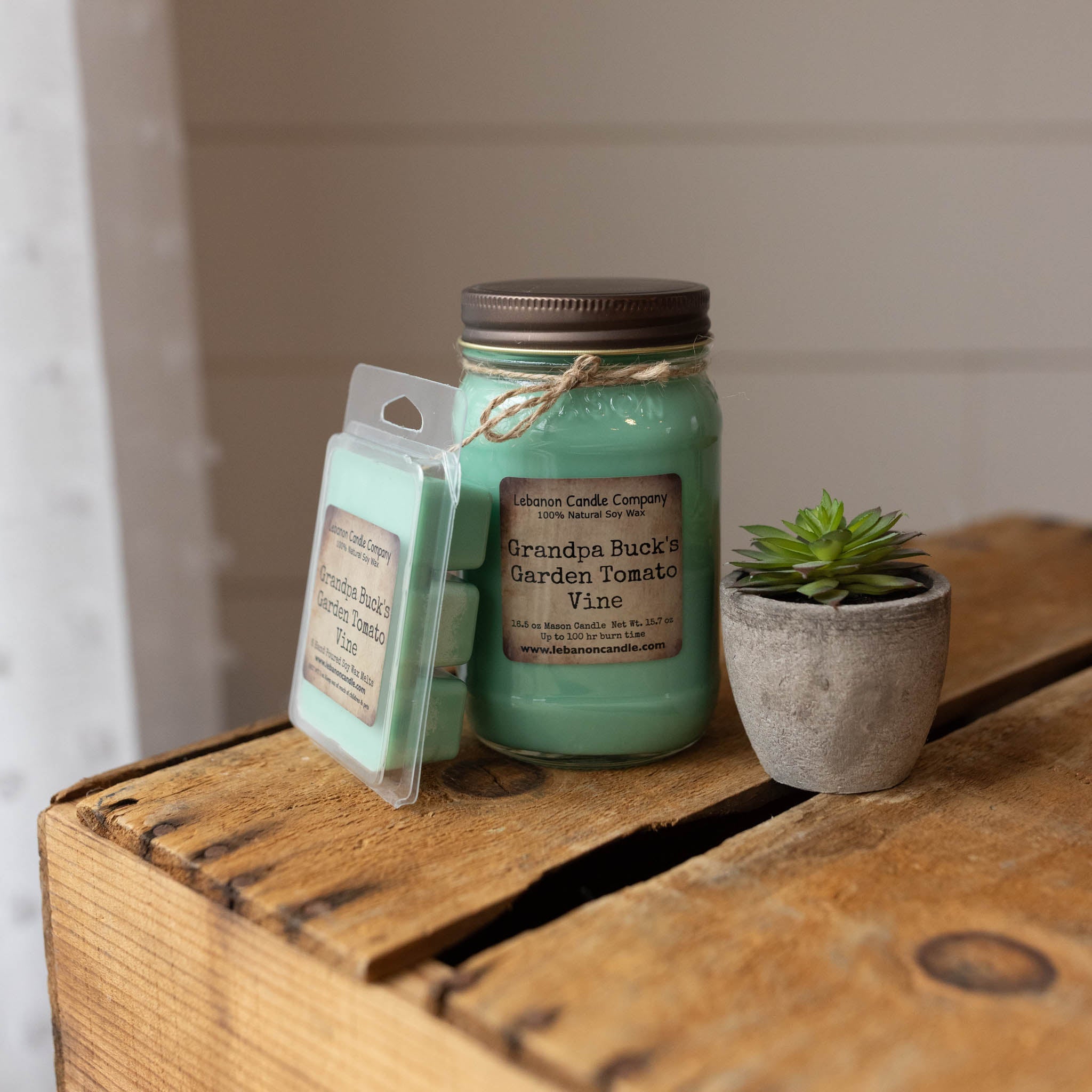 Grandpa Buck's Garden Tomato Vine Wax Melt