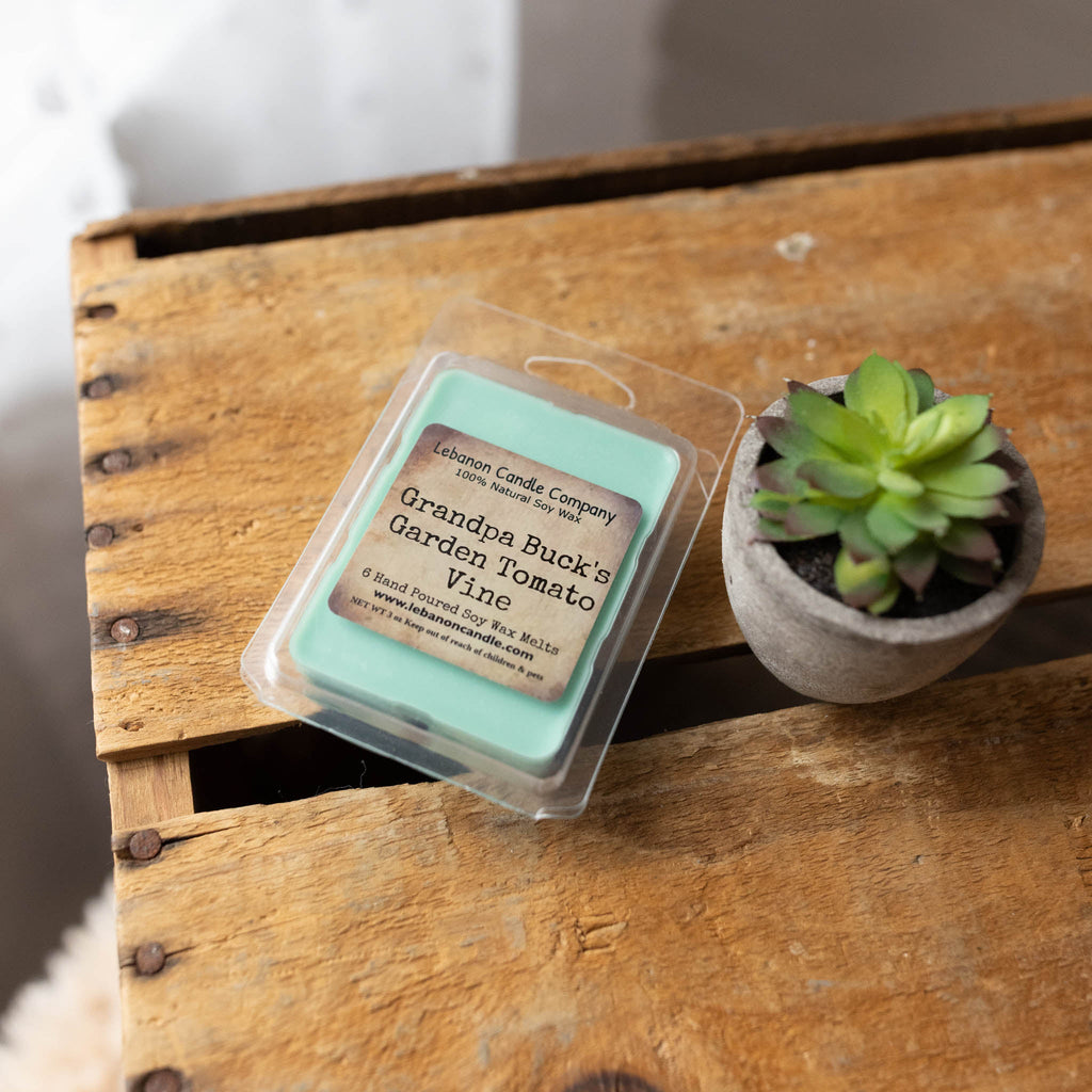Grandpa Buck's Garden Tomato Vine Wax Melt