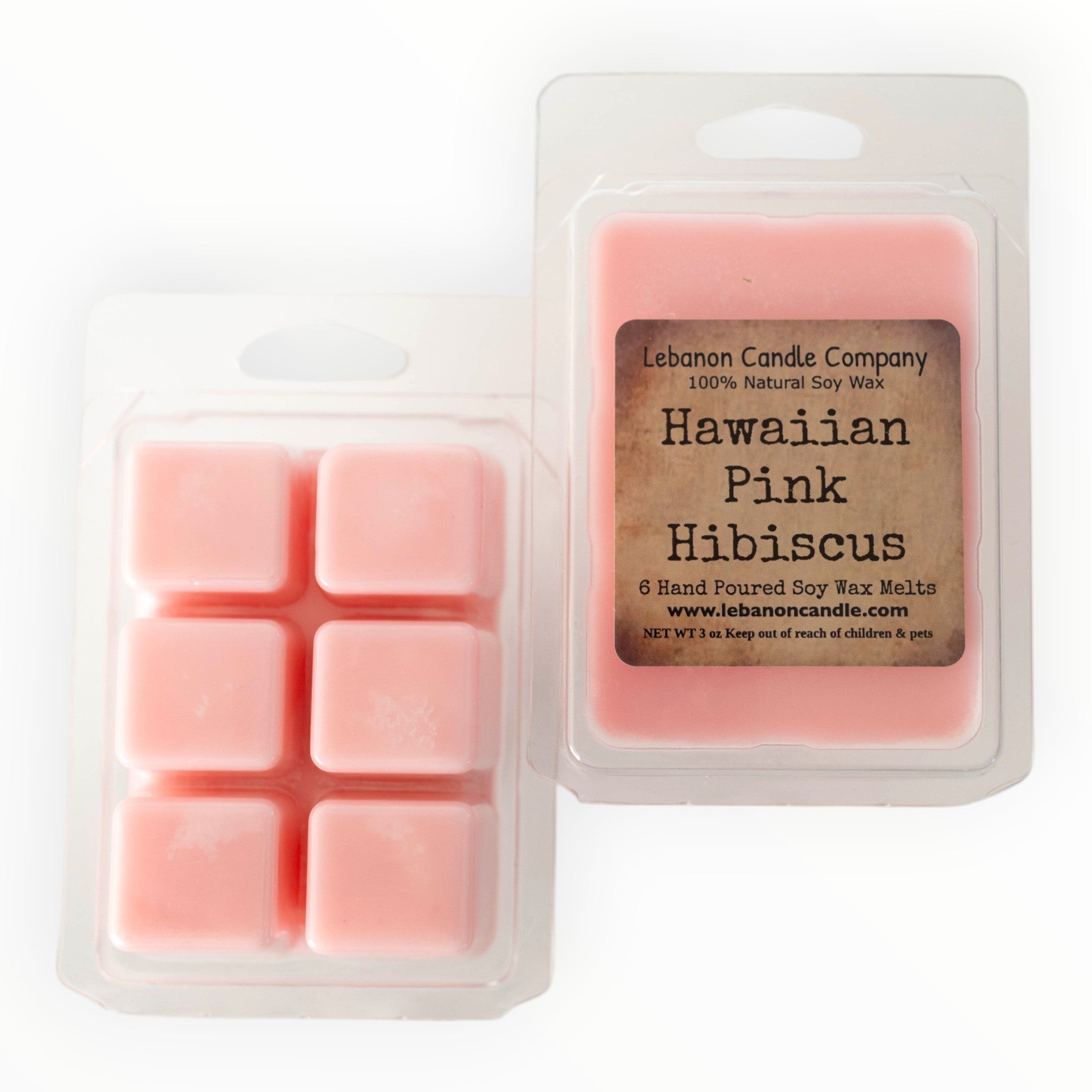 Hawaiian Pink Hibiscus Wax Melt