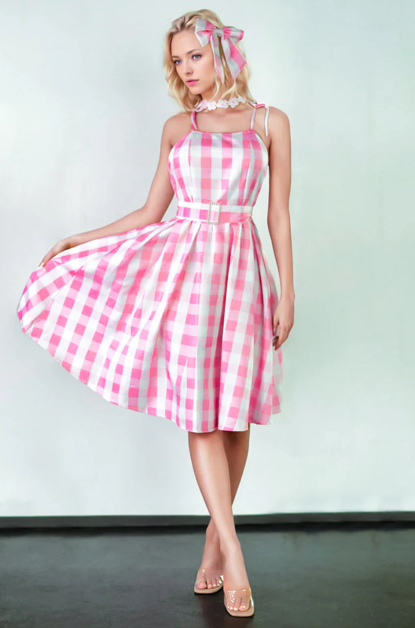 Pink Coastal Barbee Dress