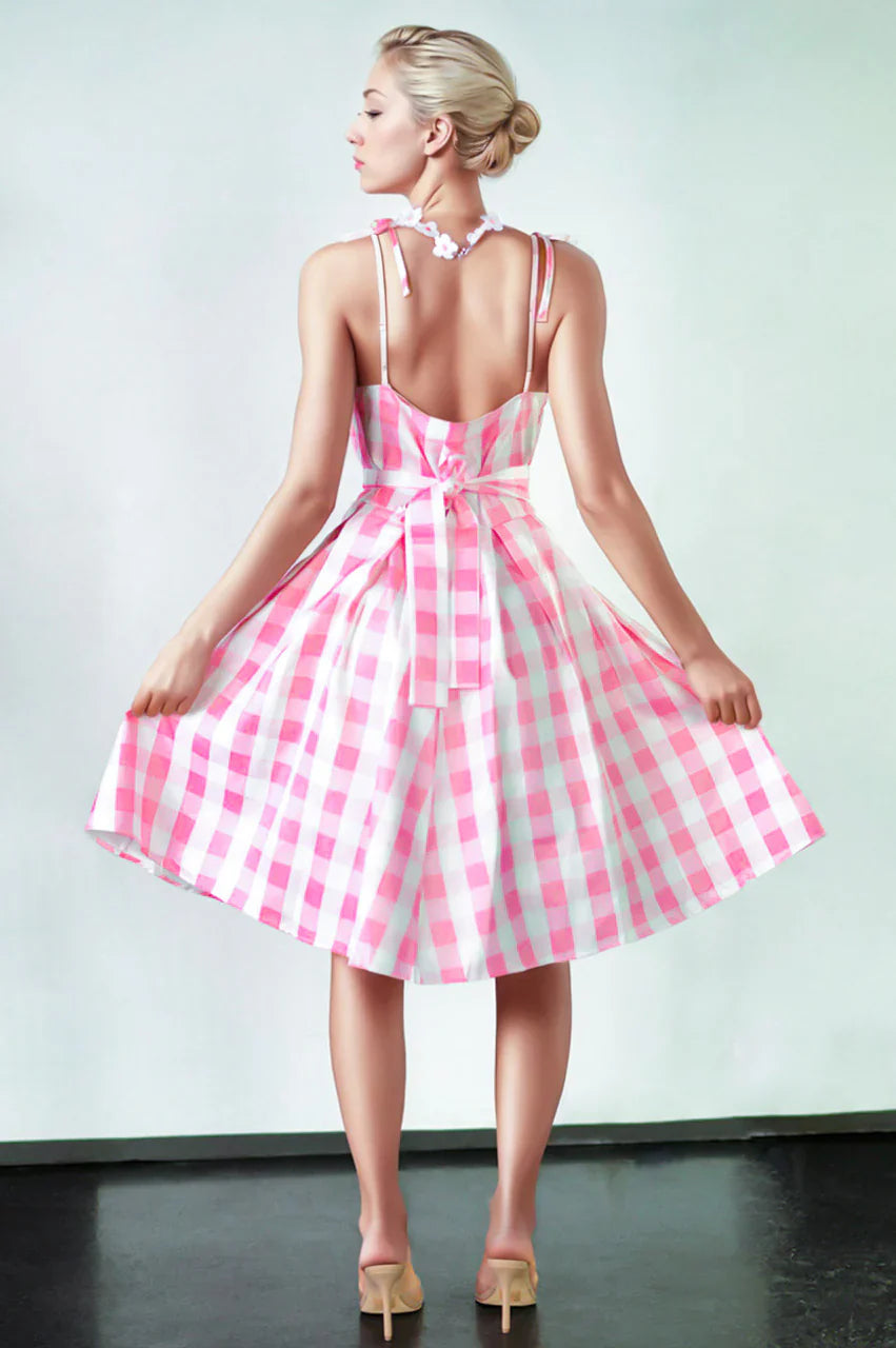 Pink Coastal Barbee Dress