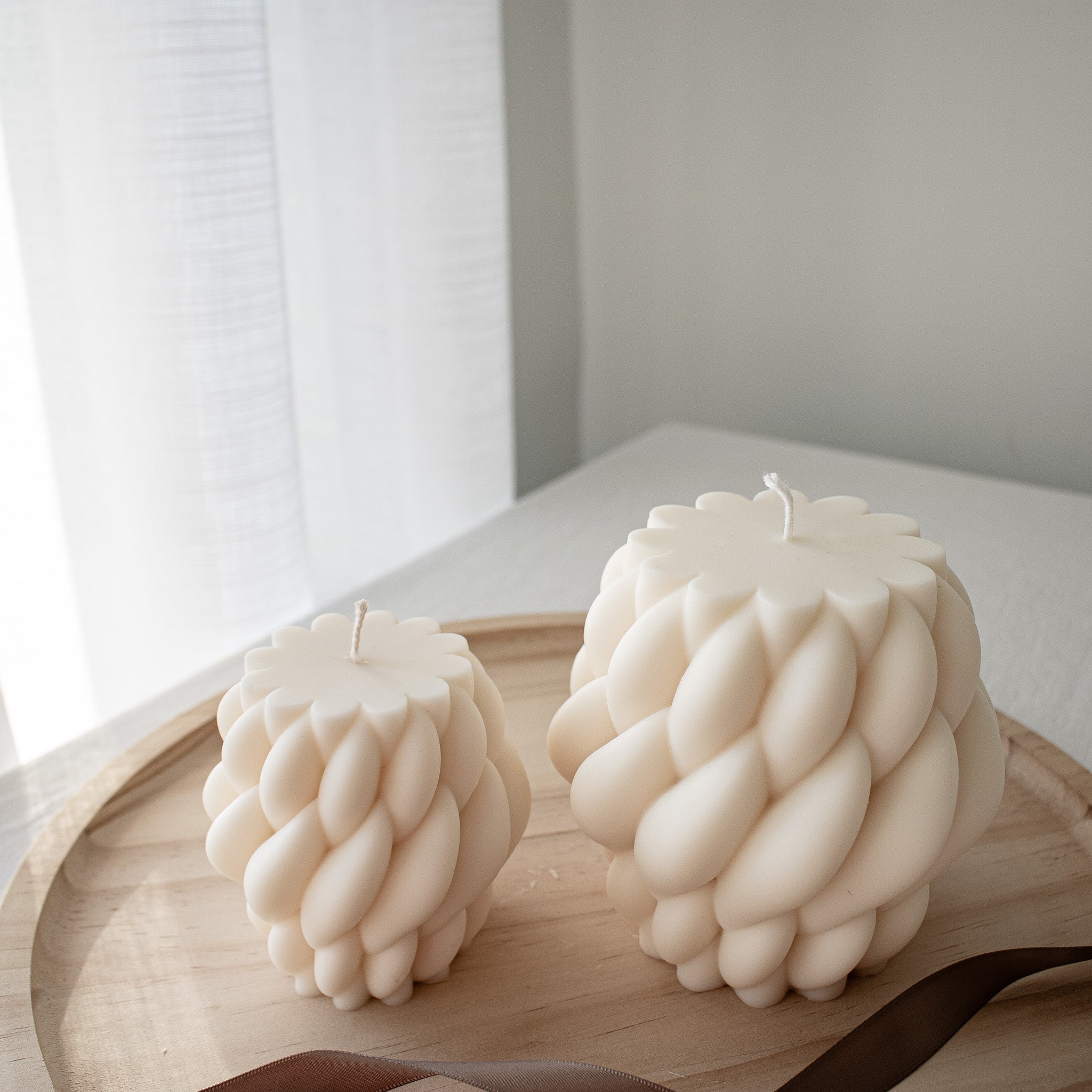 Knotted Candle Set