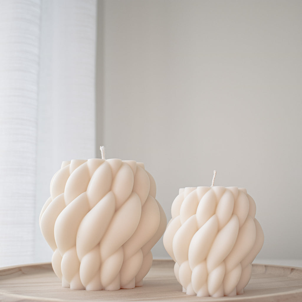 Knotted Candle Set