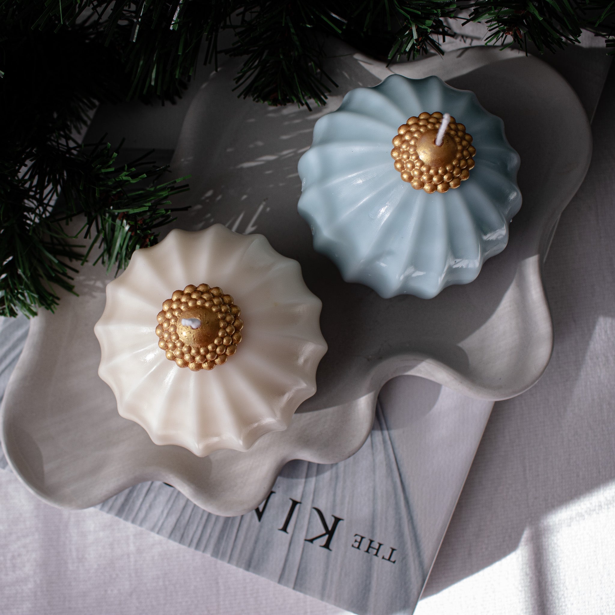 Christmas Ornament Candle| Decorative Ornament Soy Candle