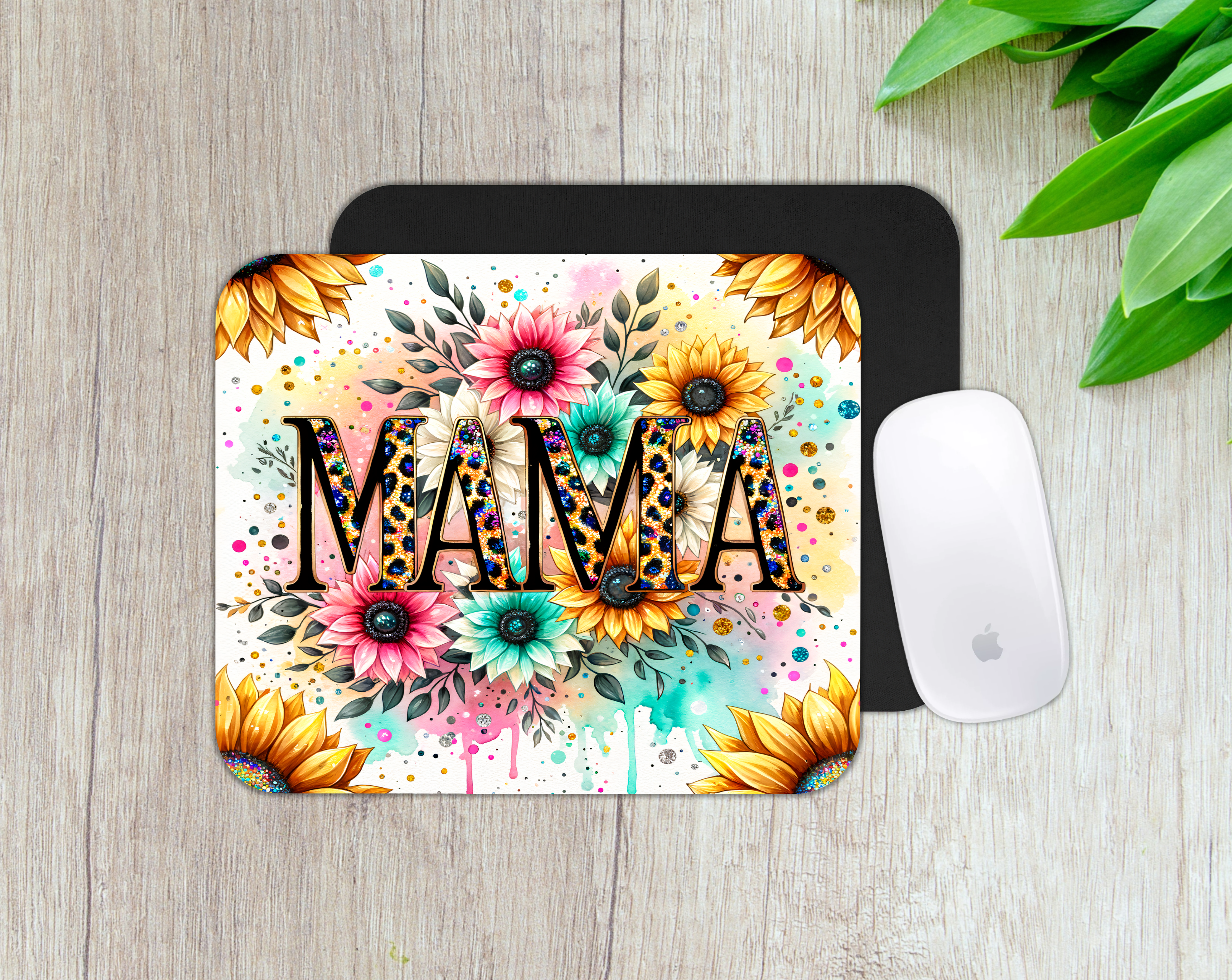 Sunflower Mama Mousepad