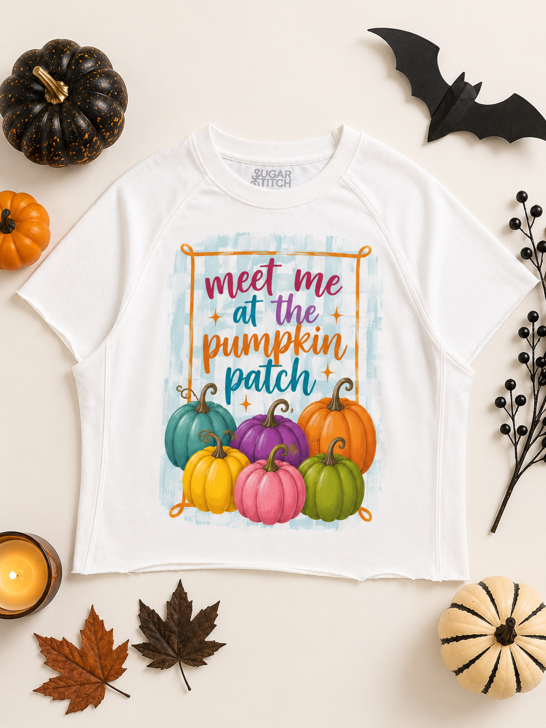 Meet Me At The Pumpkin Patch Graphic Edgy Shirt